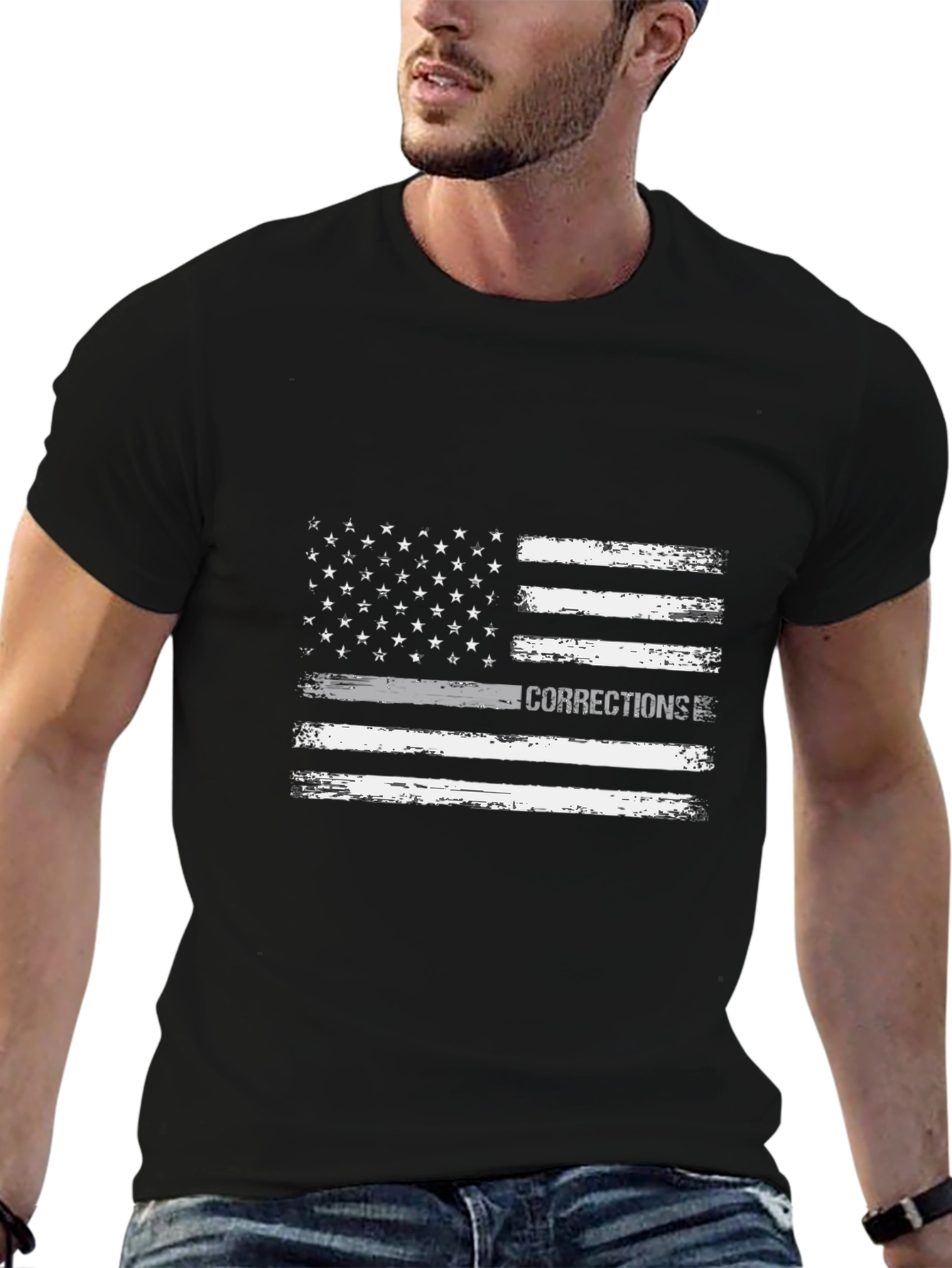 Corrections American Flag T-Shirt