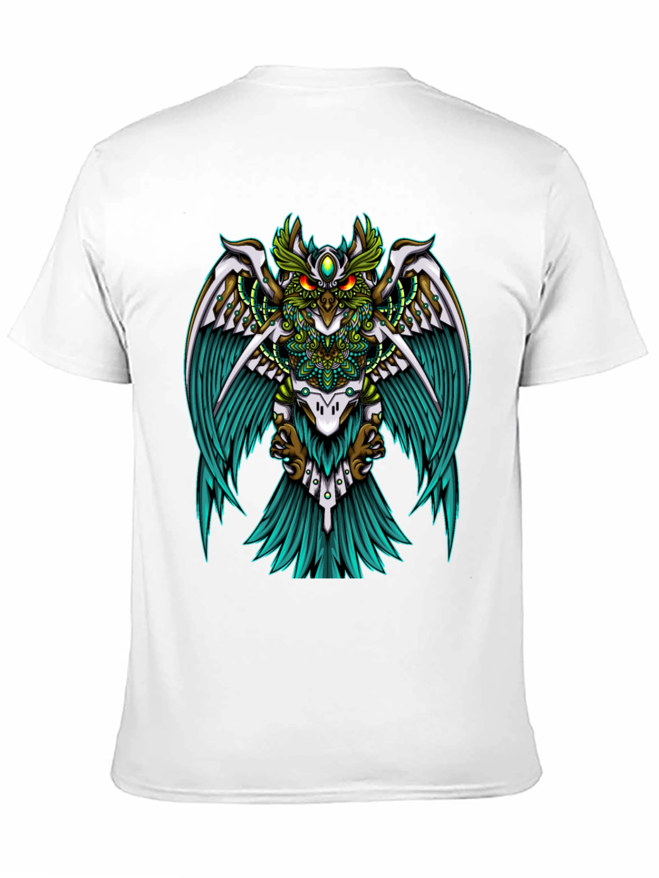 Mystic Owl Graphic Tee - Unisex Black T-Shirt