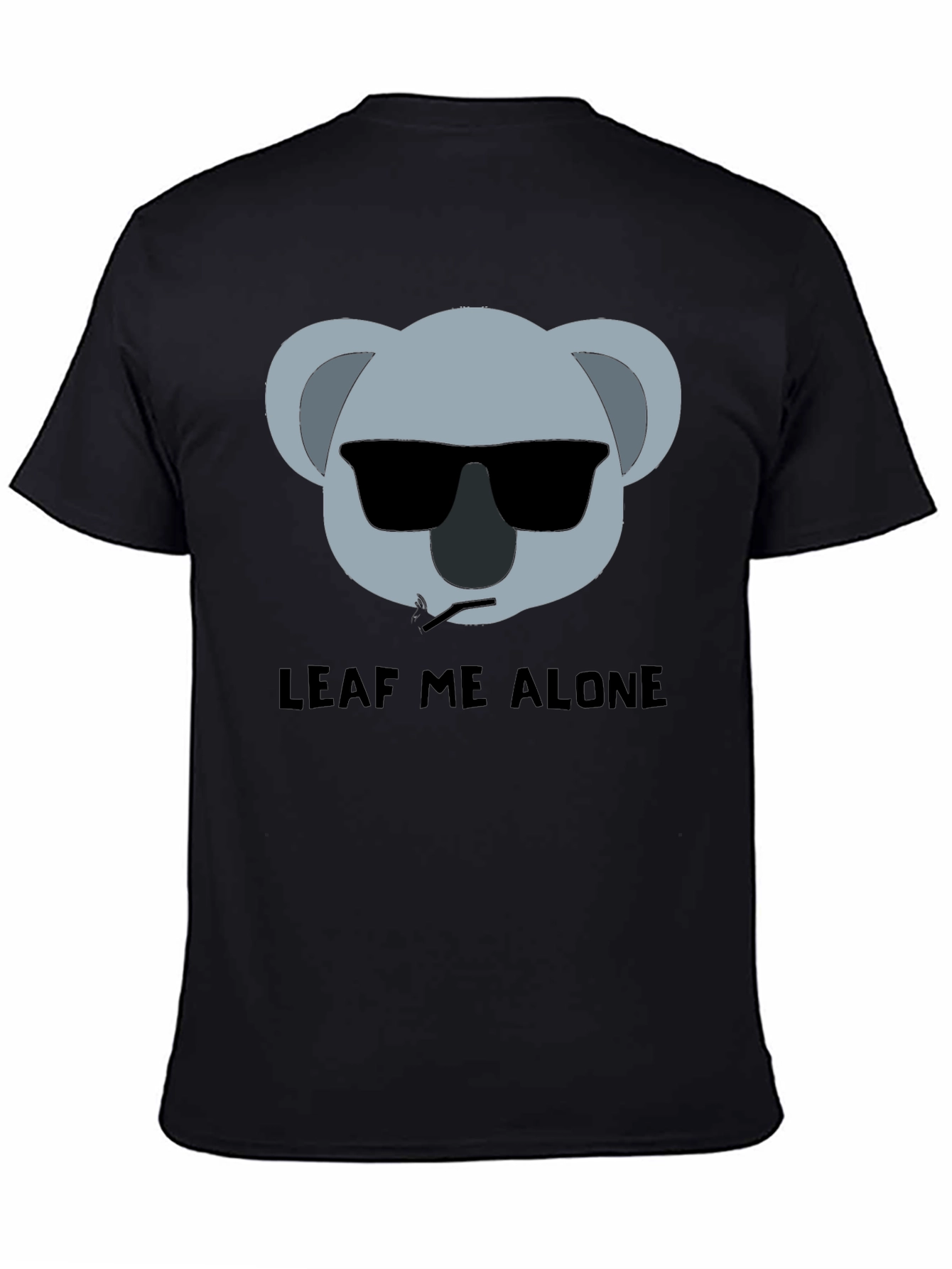 Leaf Me Alone Funny Koala T-Shirt