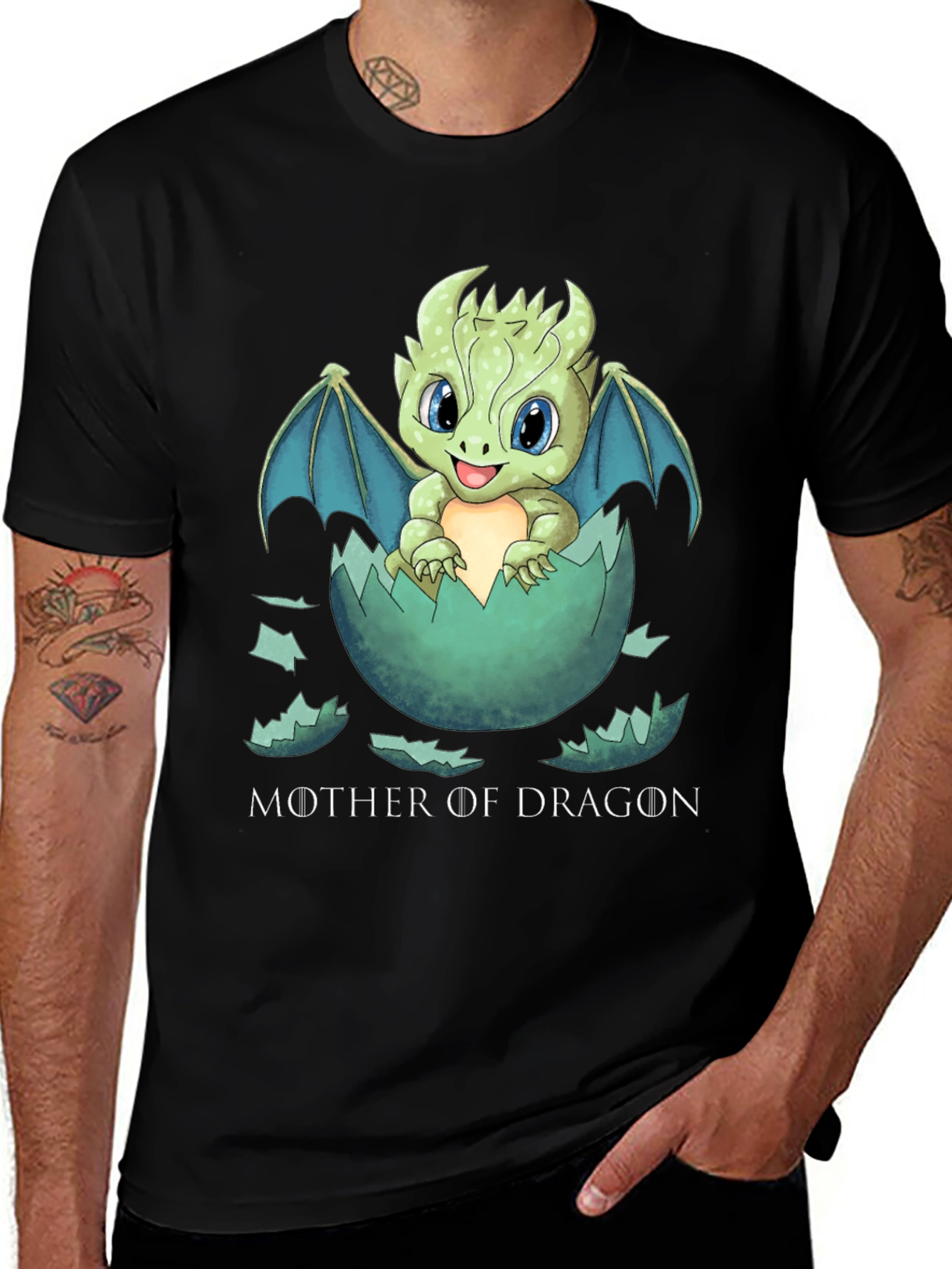 Mother of Dragon T-Shirt Cute Baby Dragon