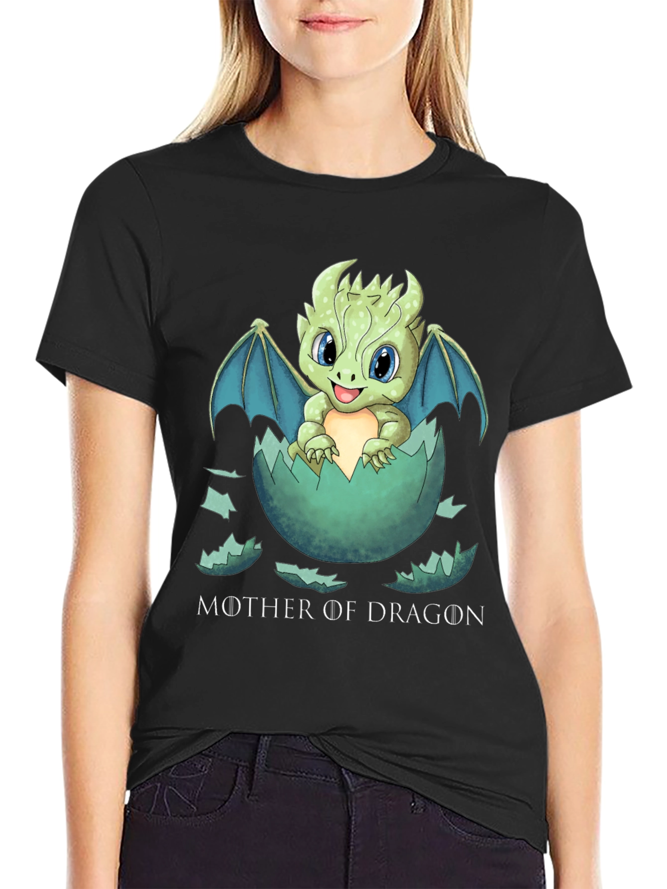 Mother of Dragon T-Shirt Cute Baby Dragon
