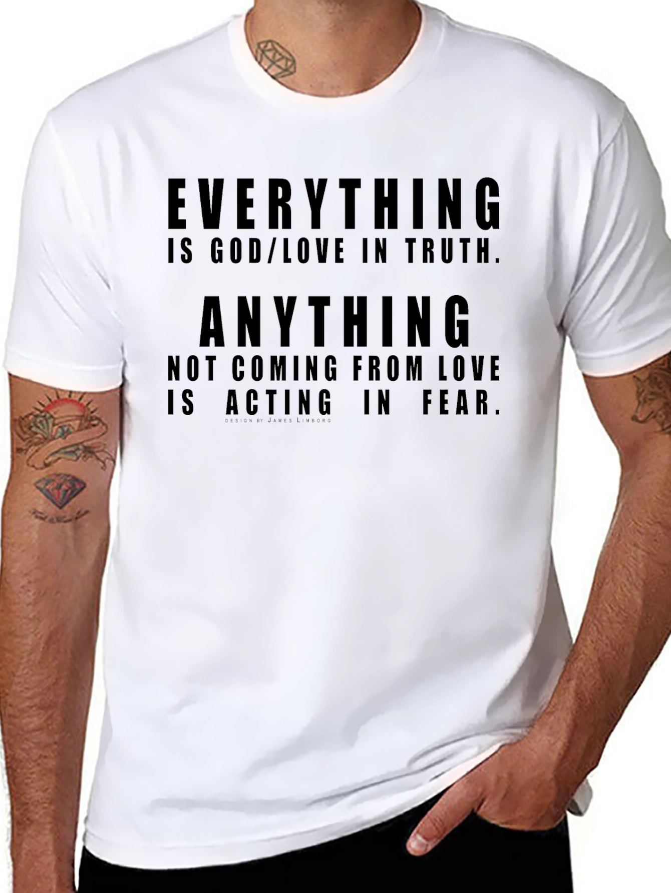 Everything is God/Love T-Shirt - Motivational Tee