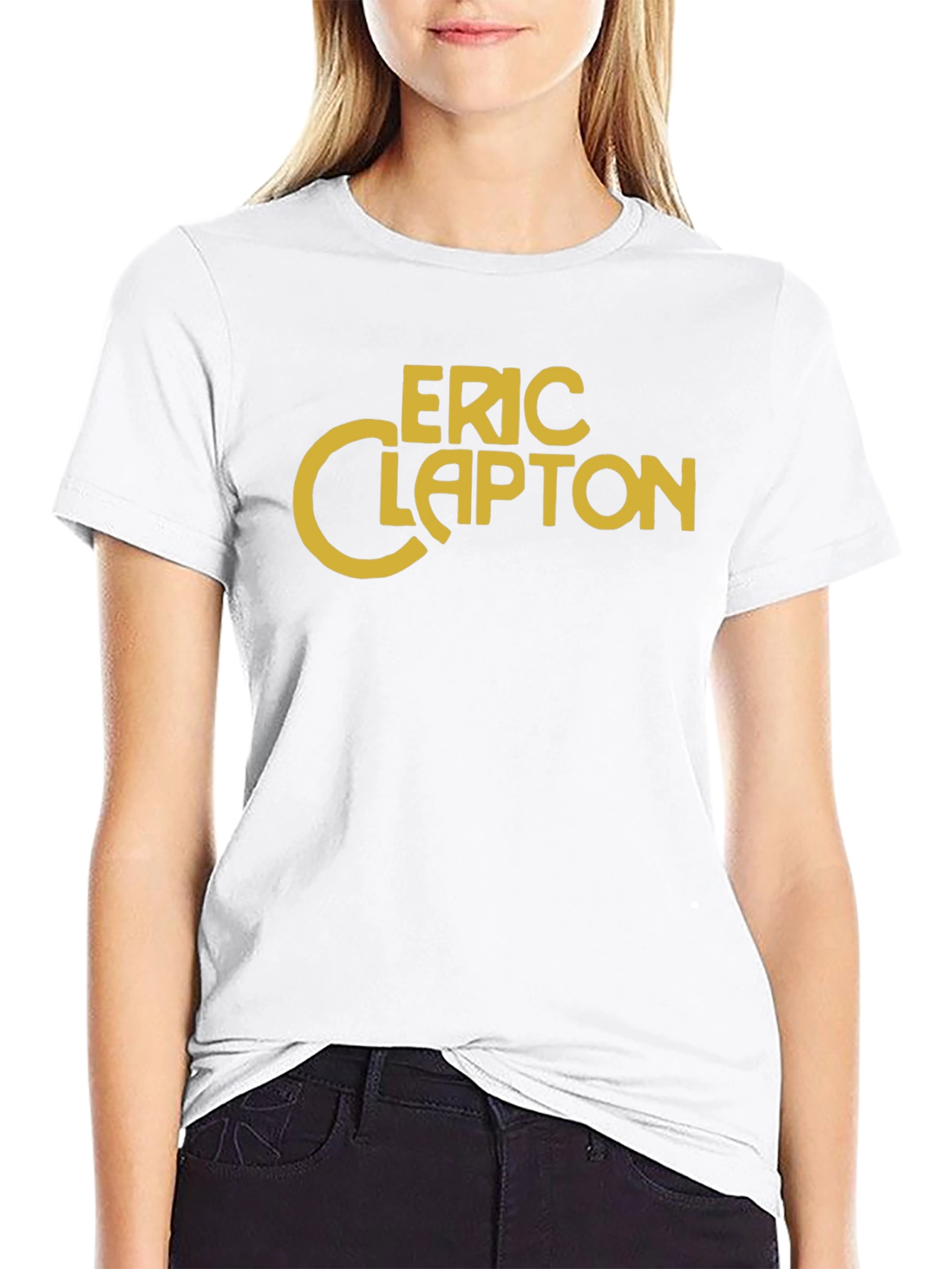 Eric Clapton Black Graphic Tee