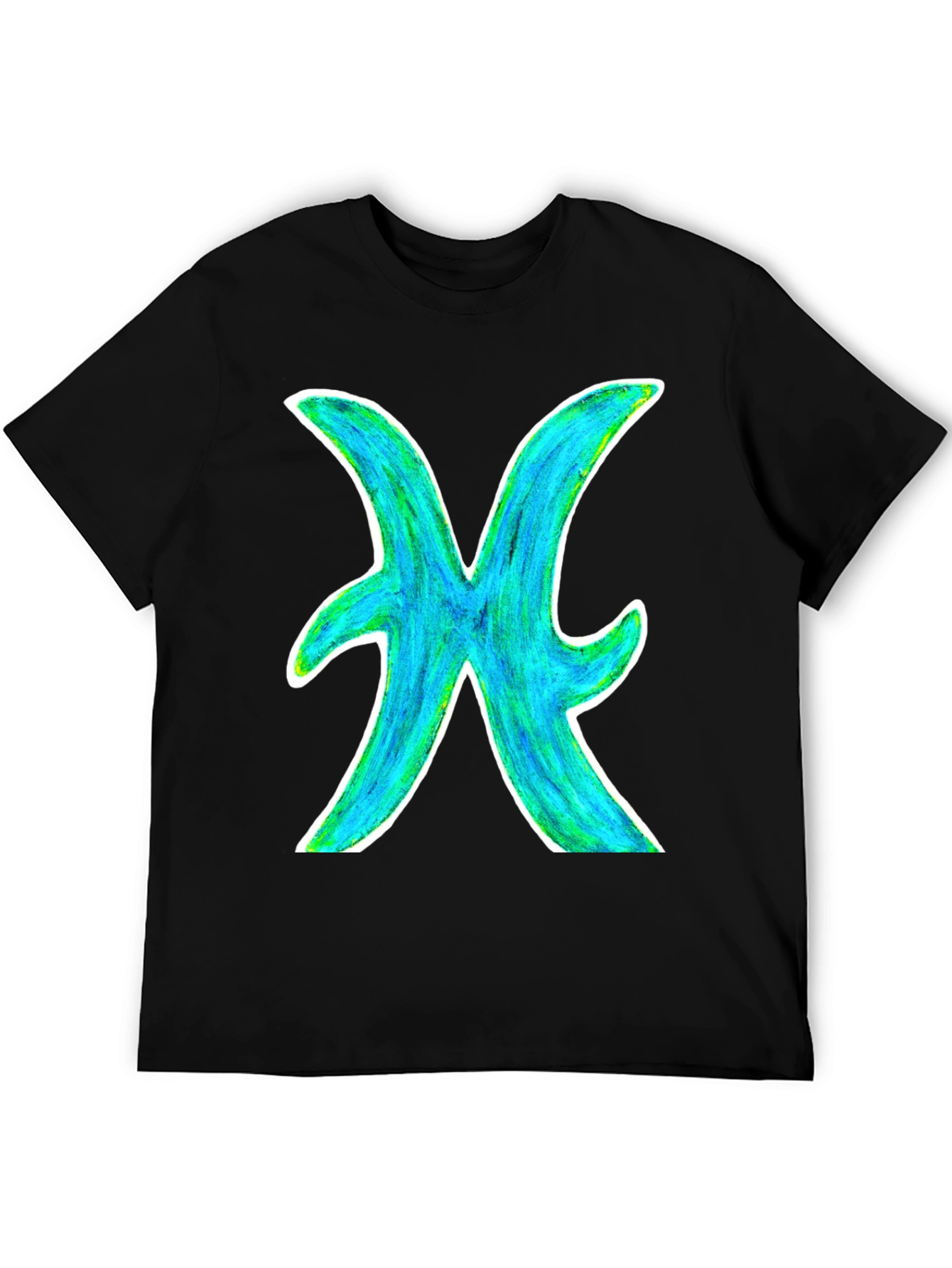 Pisces Zodiac Sign Graphic T-Shirt