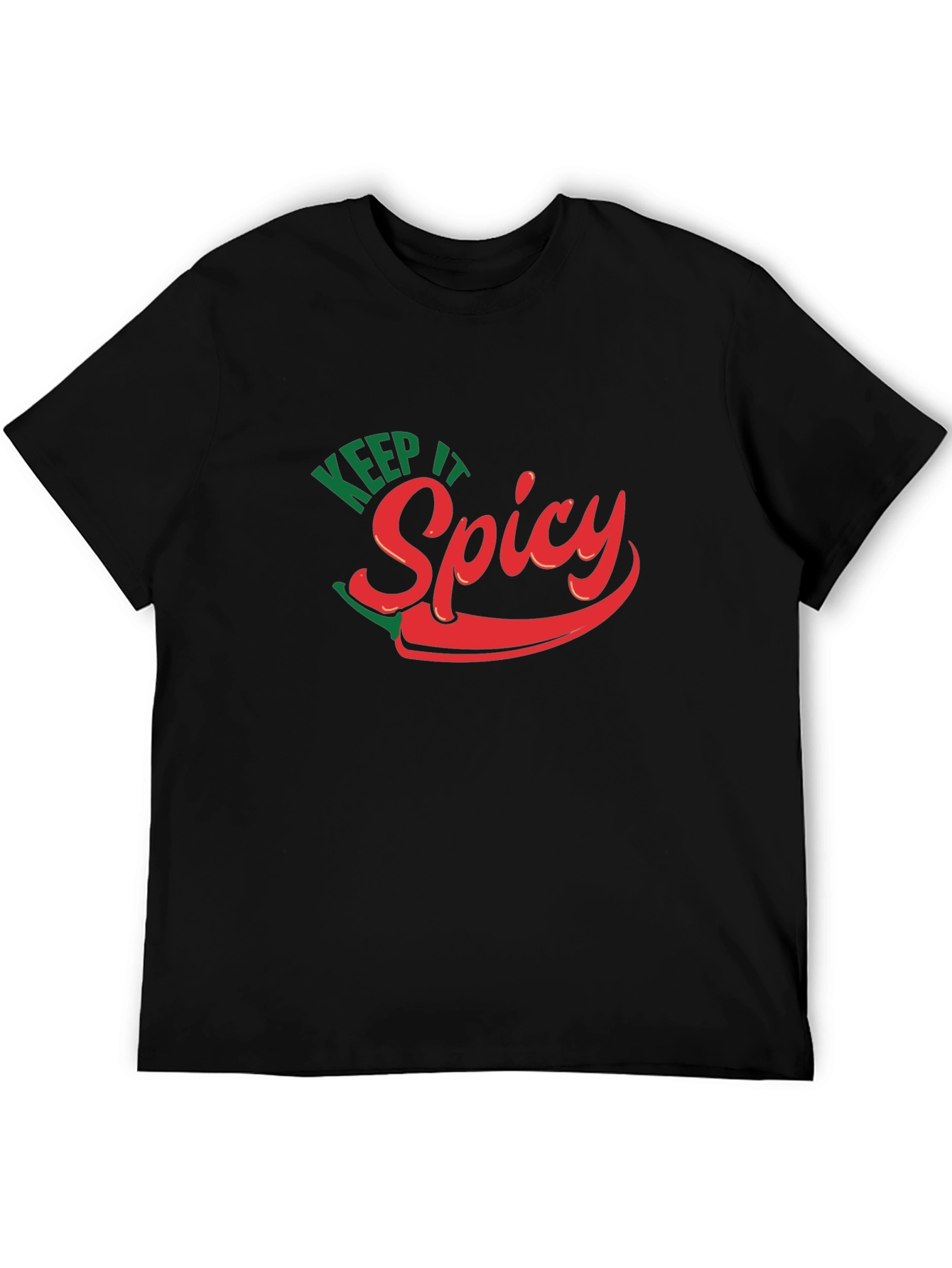 Keep It Spicy Graphic Tee - Chili Pepper Design