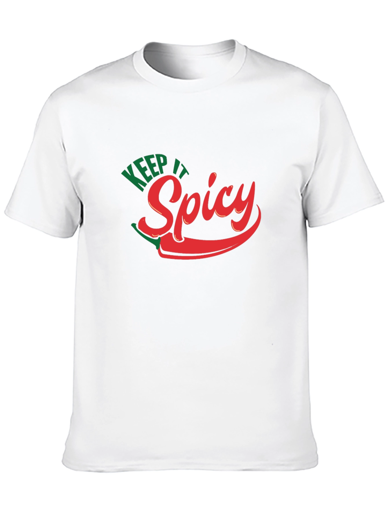 Keep It Spicy Graphic Tee - Chili Pepper Design