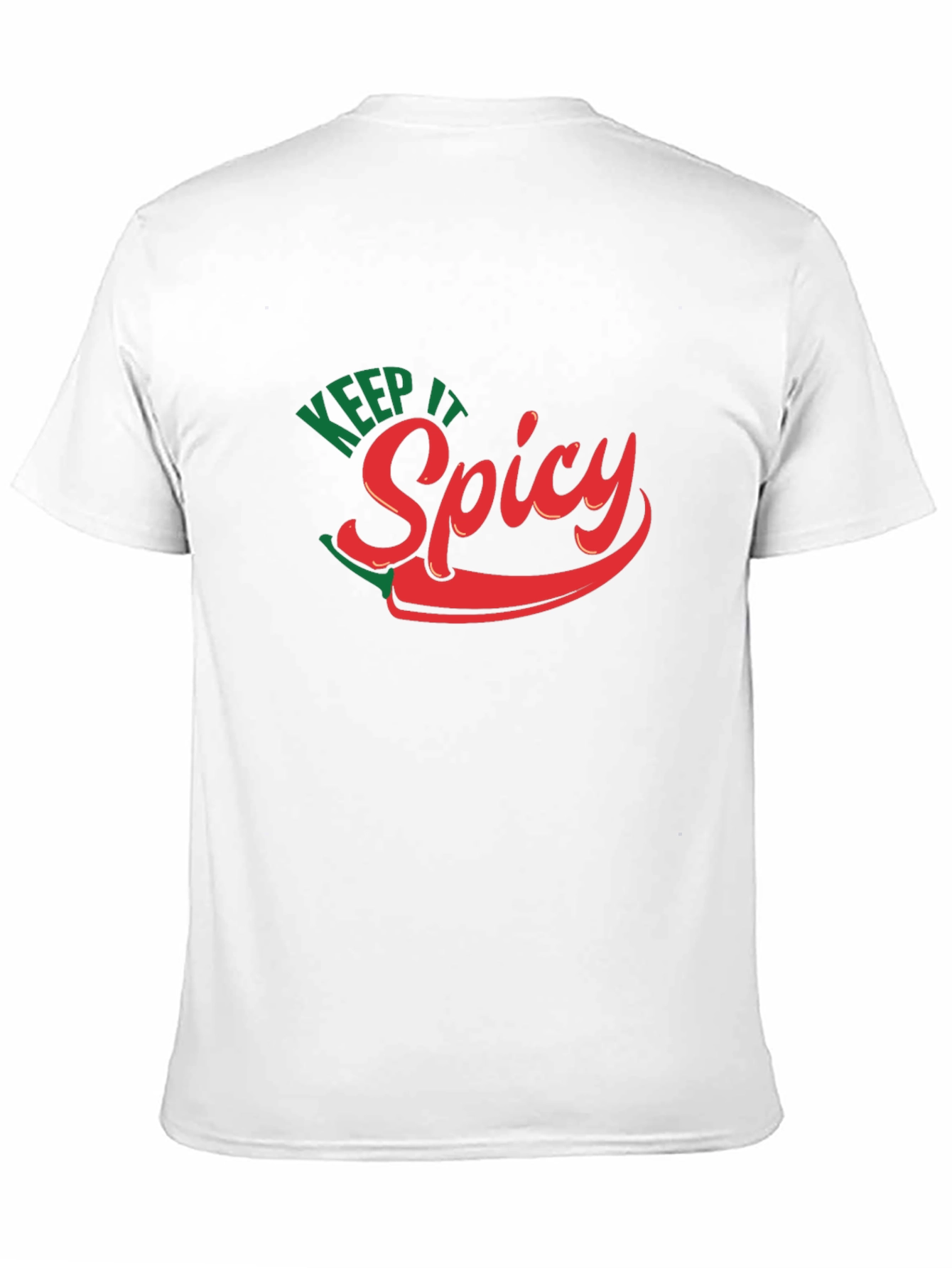 Keep It Spicy Graphic Tee - Chili Pepper Design