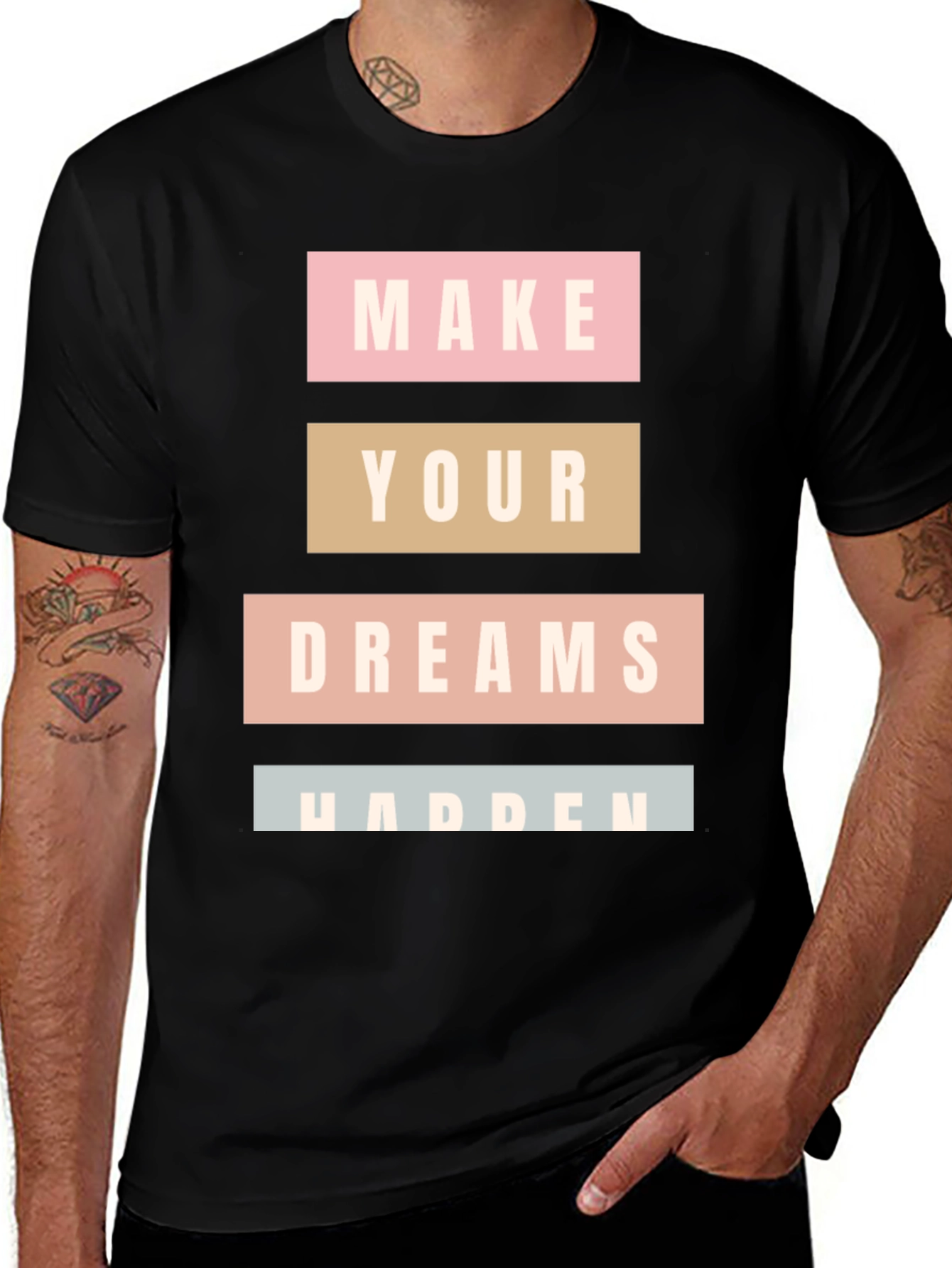 Make Your Dreams Happen Graphic Tee