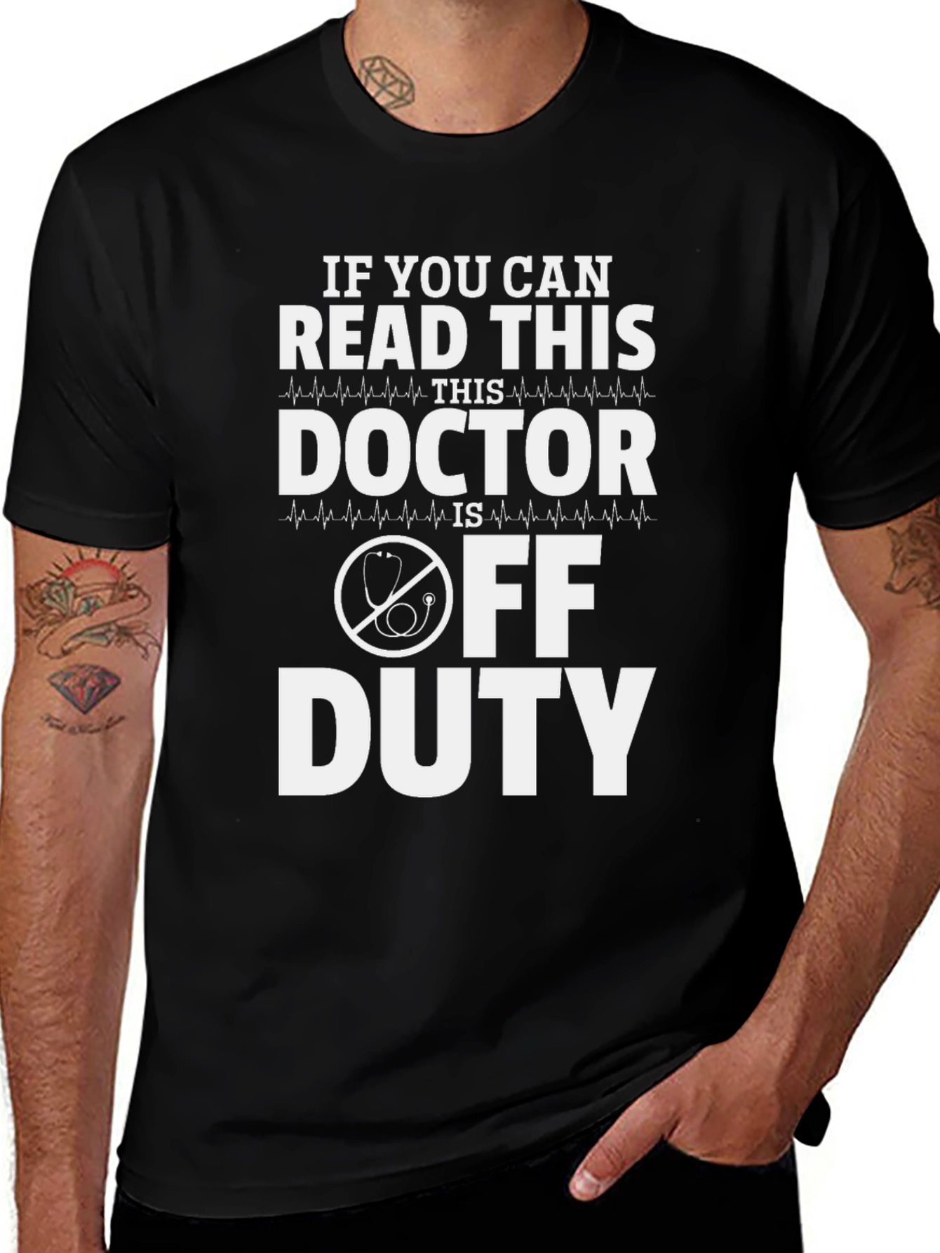 Doctor Off Duty Graphic T-Shirt