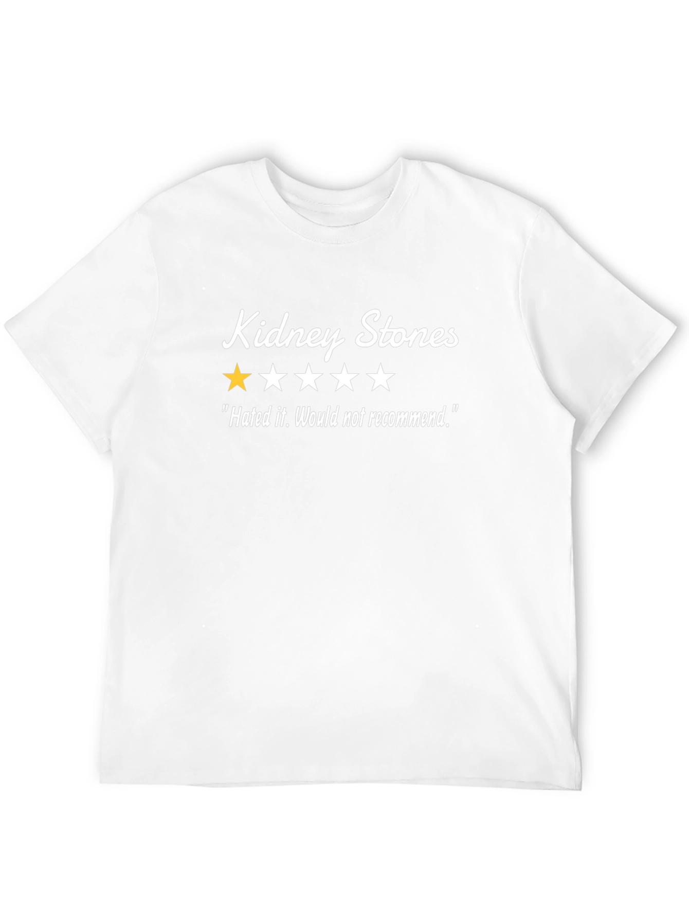 Kidney Stones One-Star T-Shirt - Hated It!