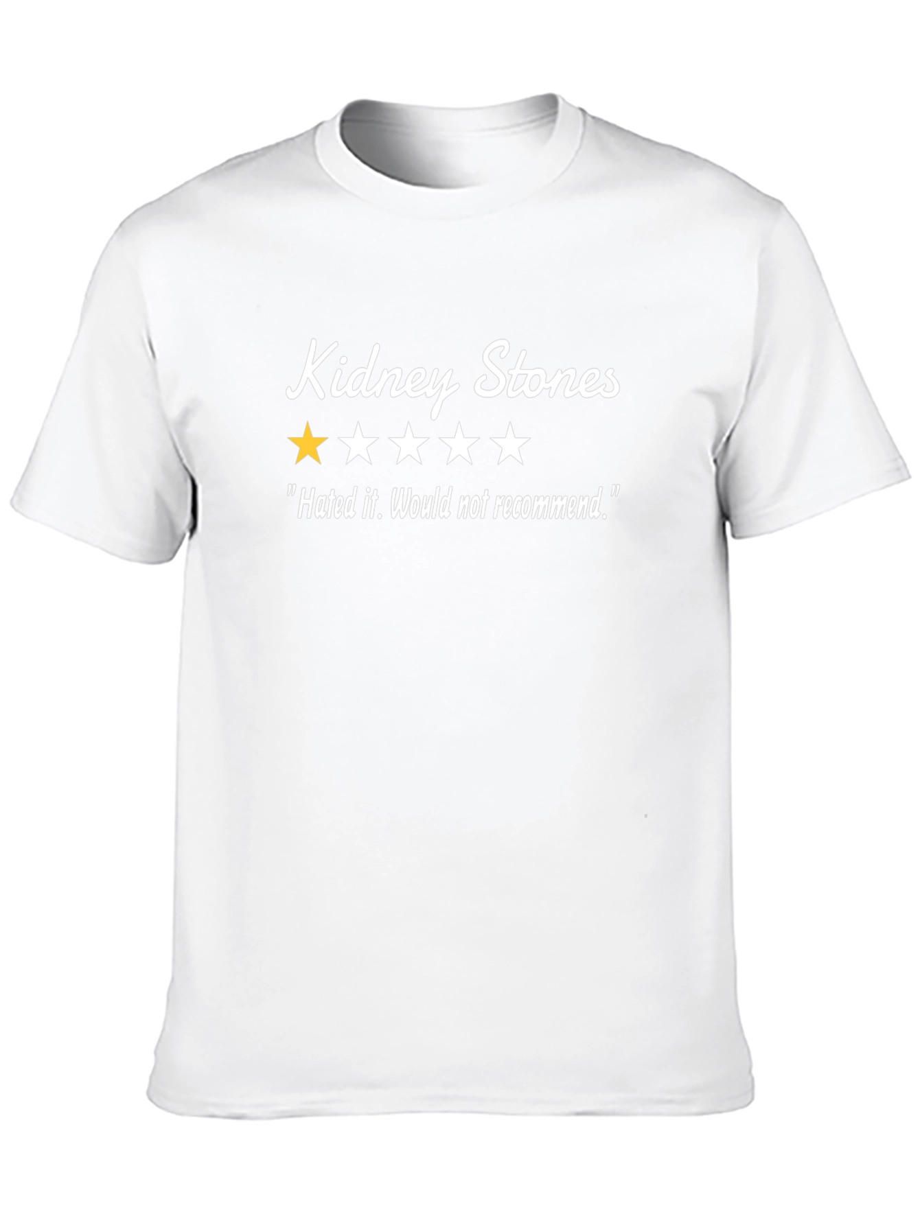Kidney Stones One-Star T-Shirt - Hated It!