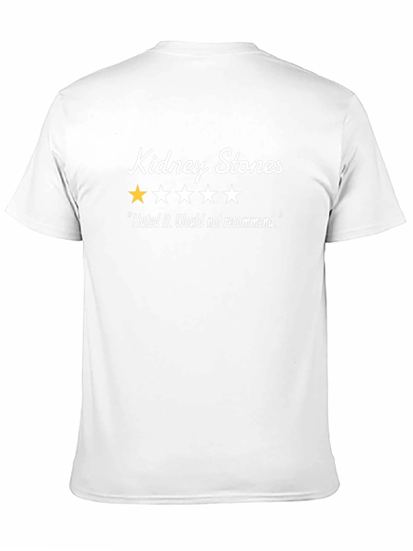 Kidney Stones One-Star T-Shirt - Hated It!