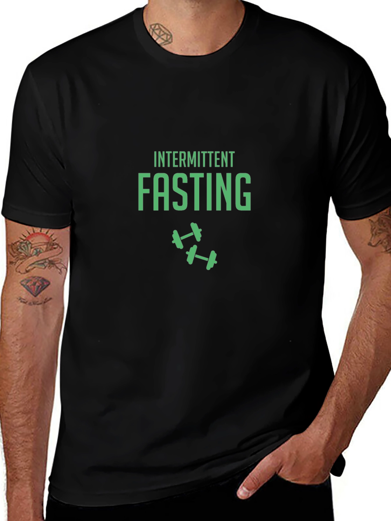 Intermittent Fasting T-Shirt - Black