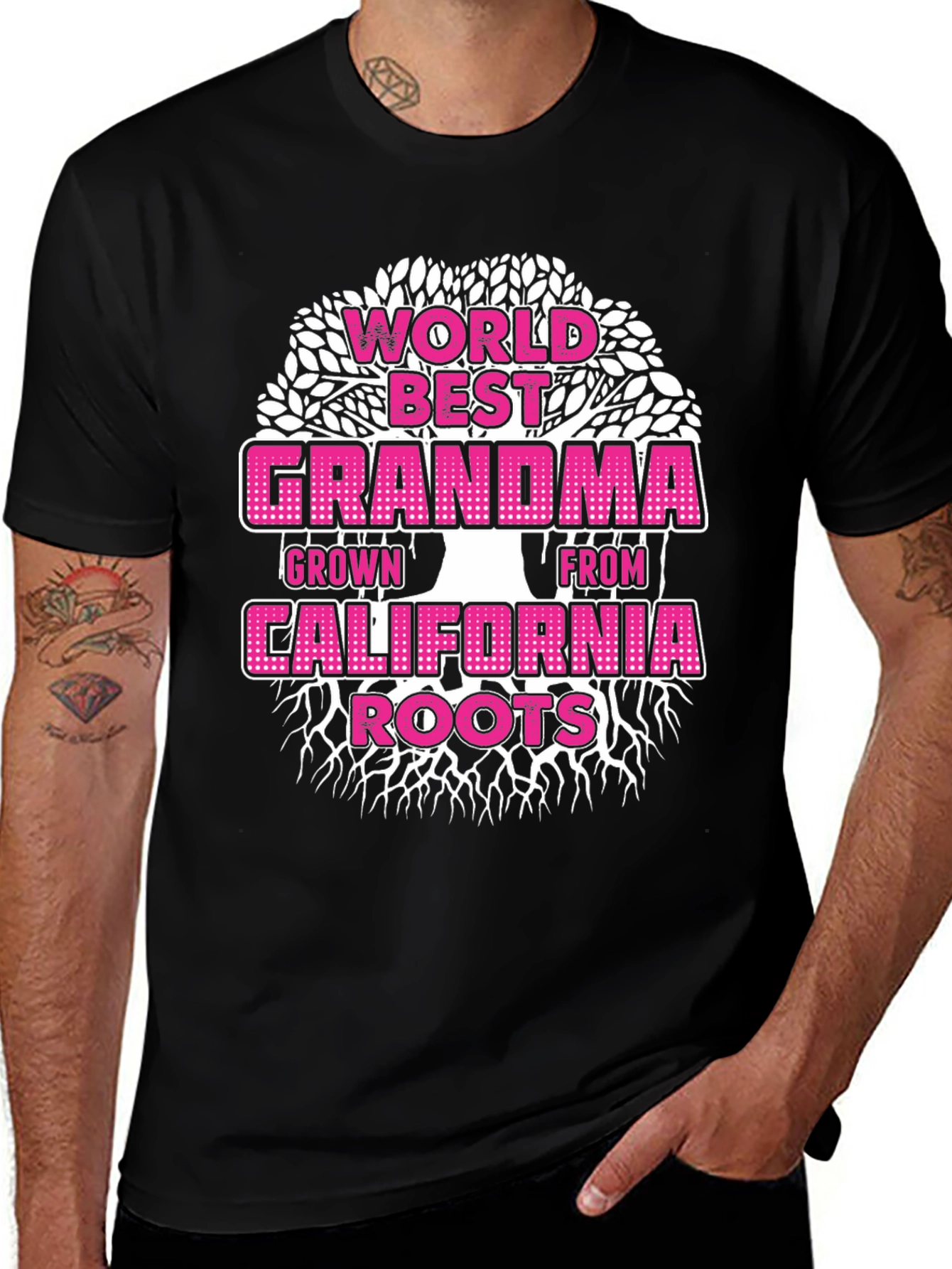 Worlds Best California Grandma T-Shirt