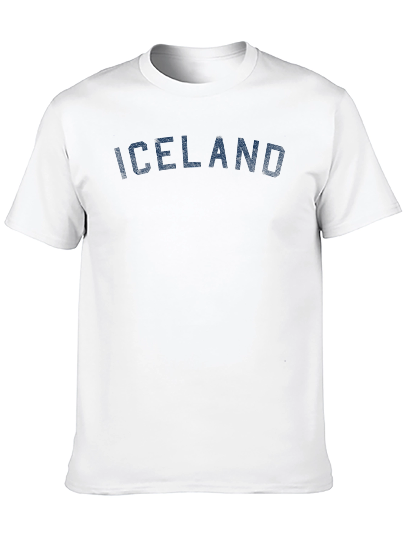 Mens Iceland Graphic Tee - Black