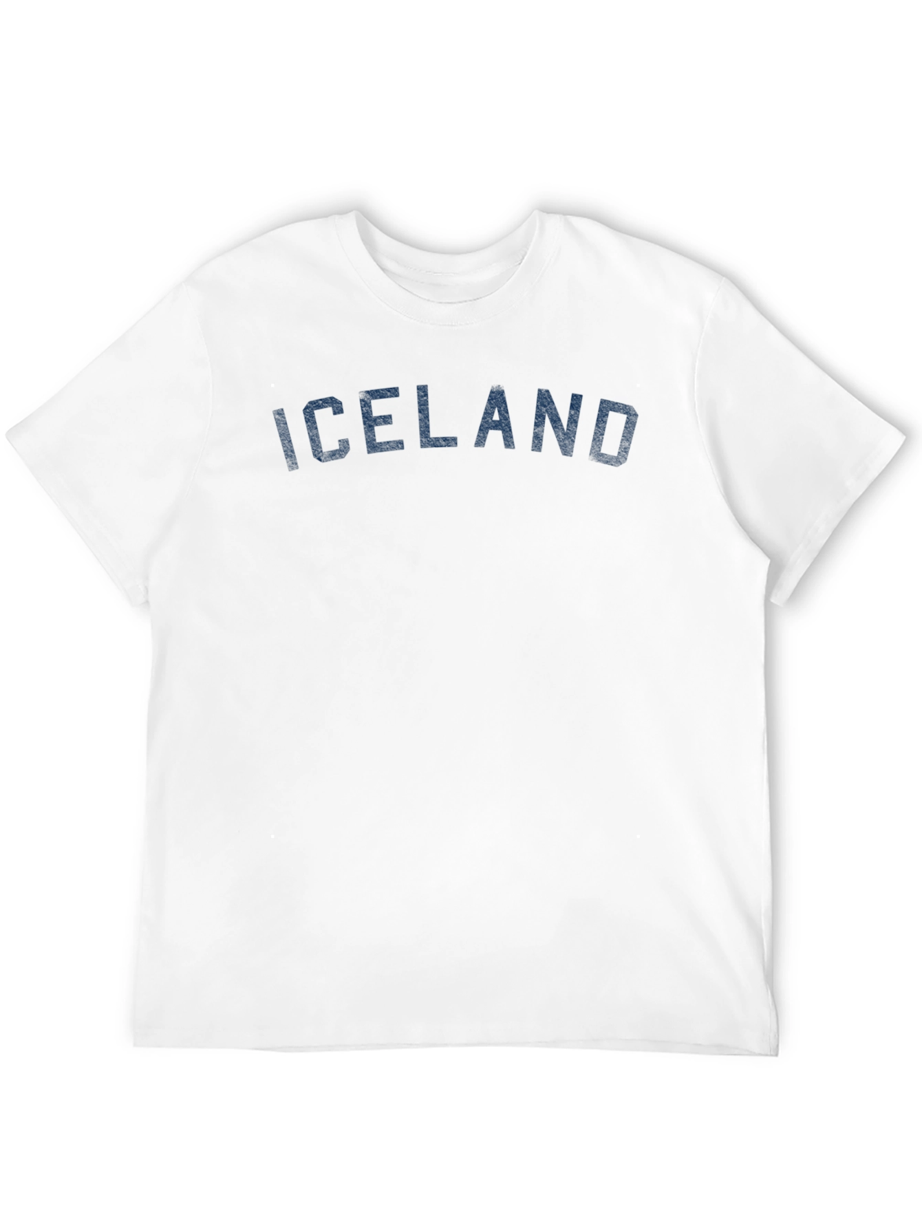 Mens Iceland Graphic Tee - Black