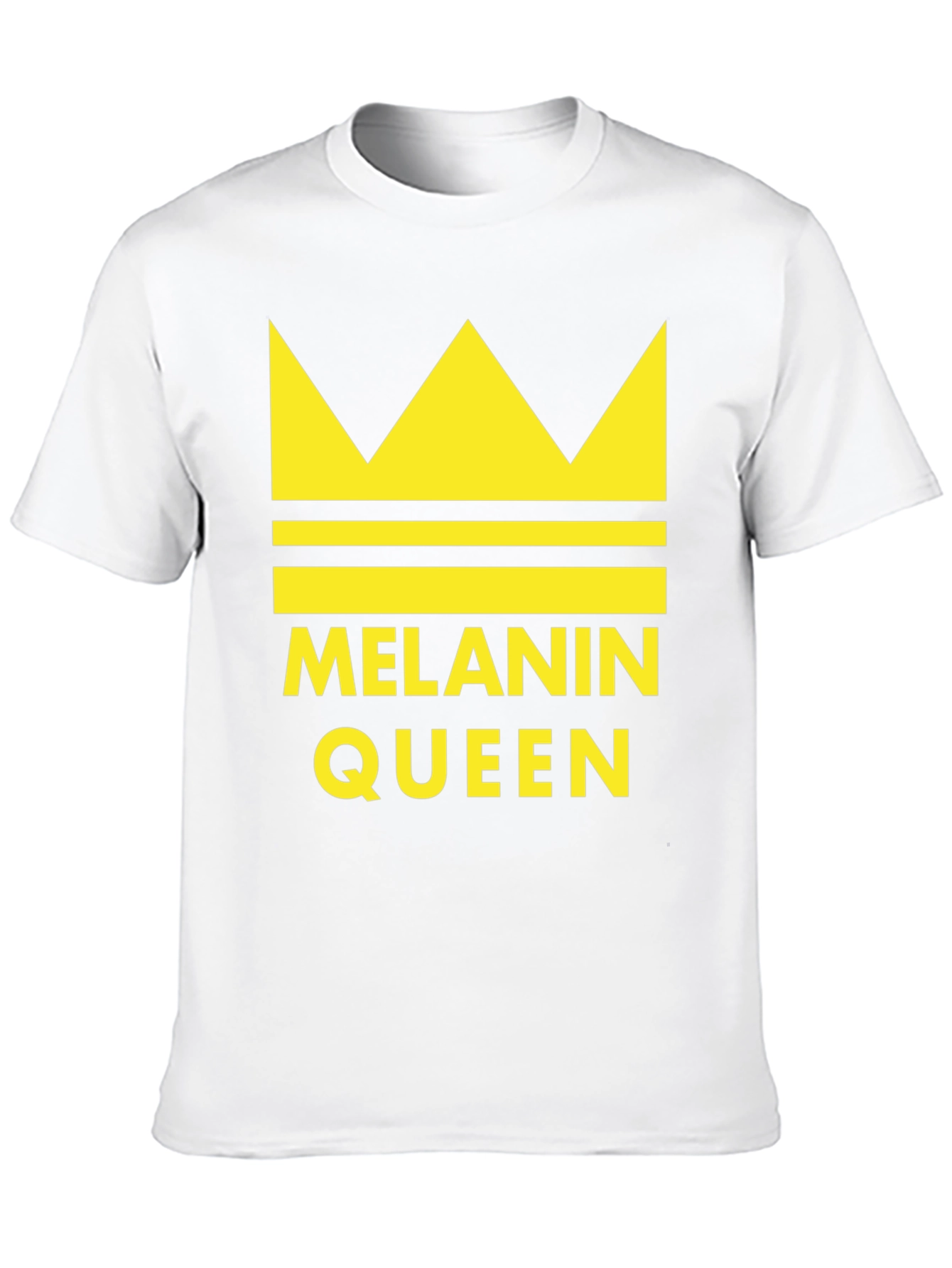 Melanin Queen Black T-Shirt Crown Graphic Tee