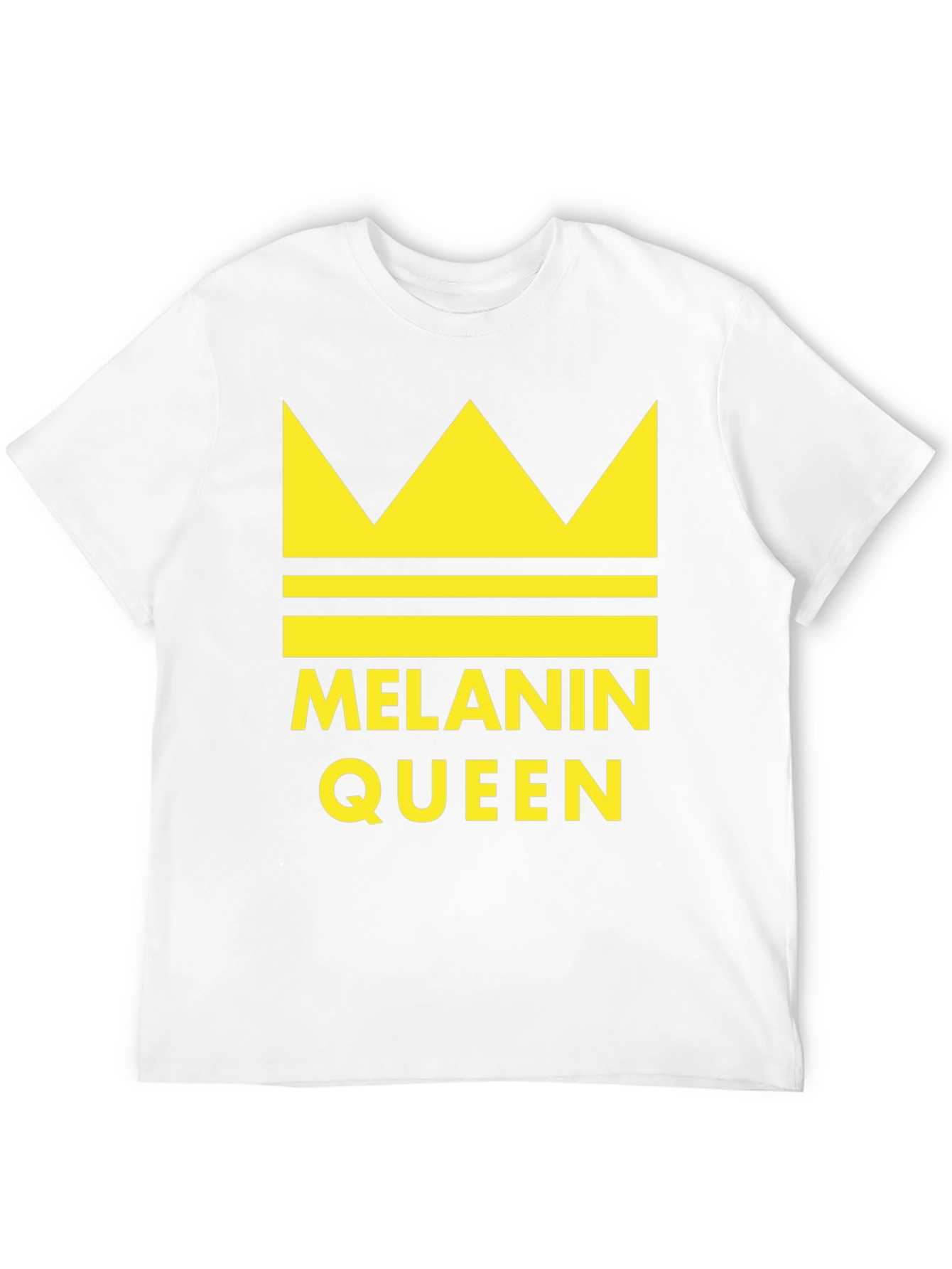 Melanin Queen Black T-Shirt Crown Graphic Tee