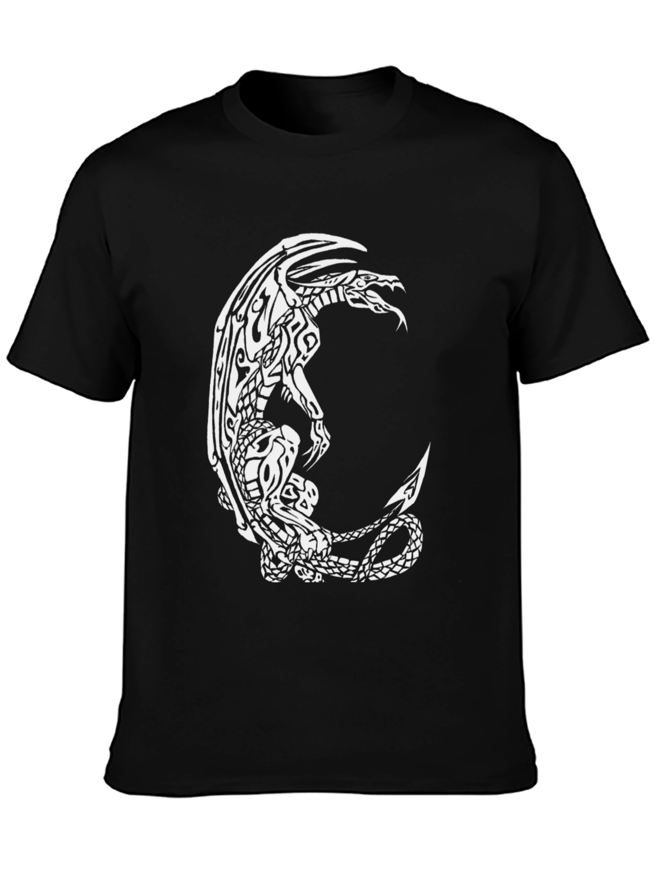 Dragon Graphic Black T-Shirt