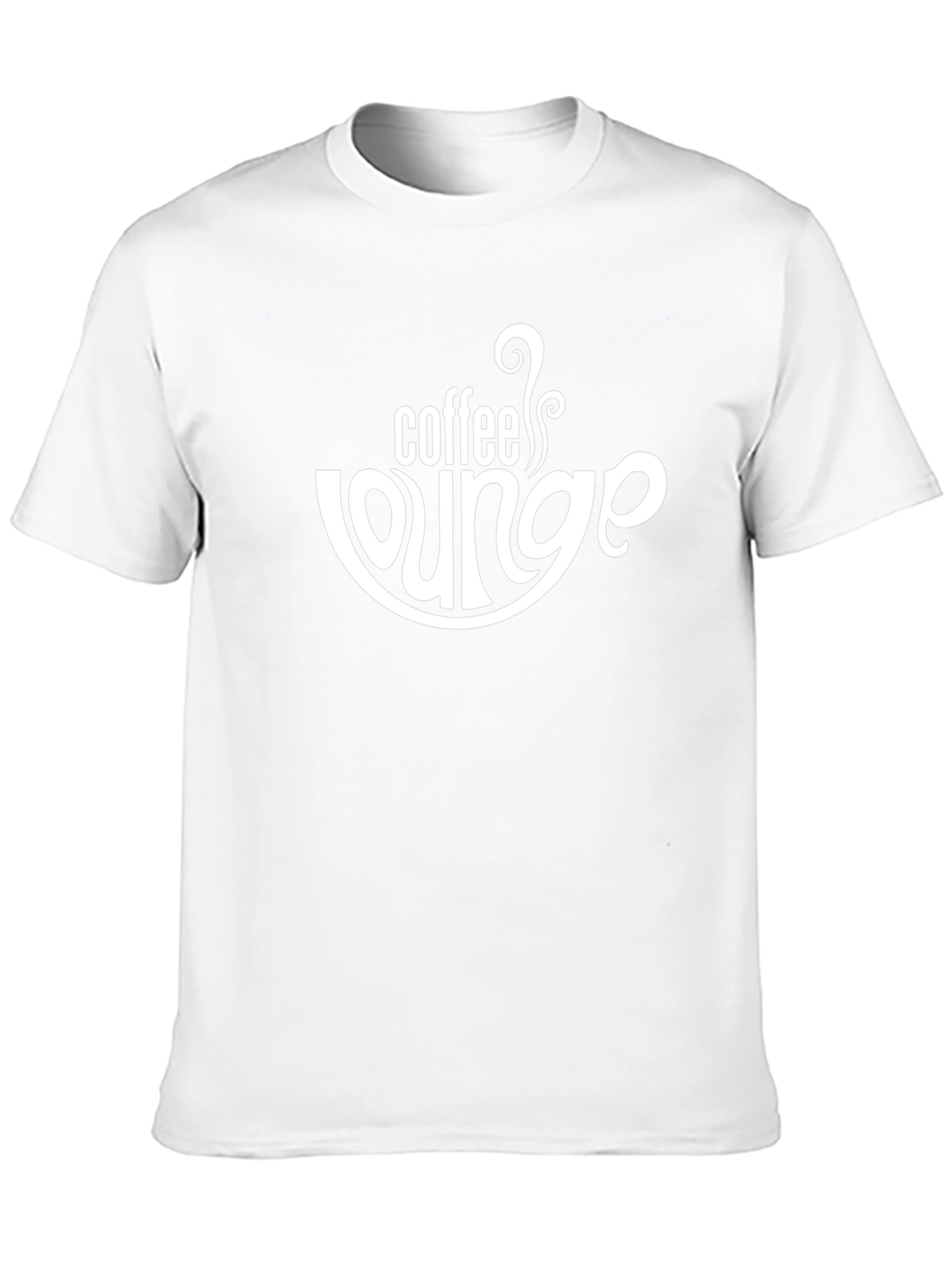 Coffee Lounge Graphic Tee - Unisex Black T-Shirt