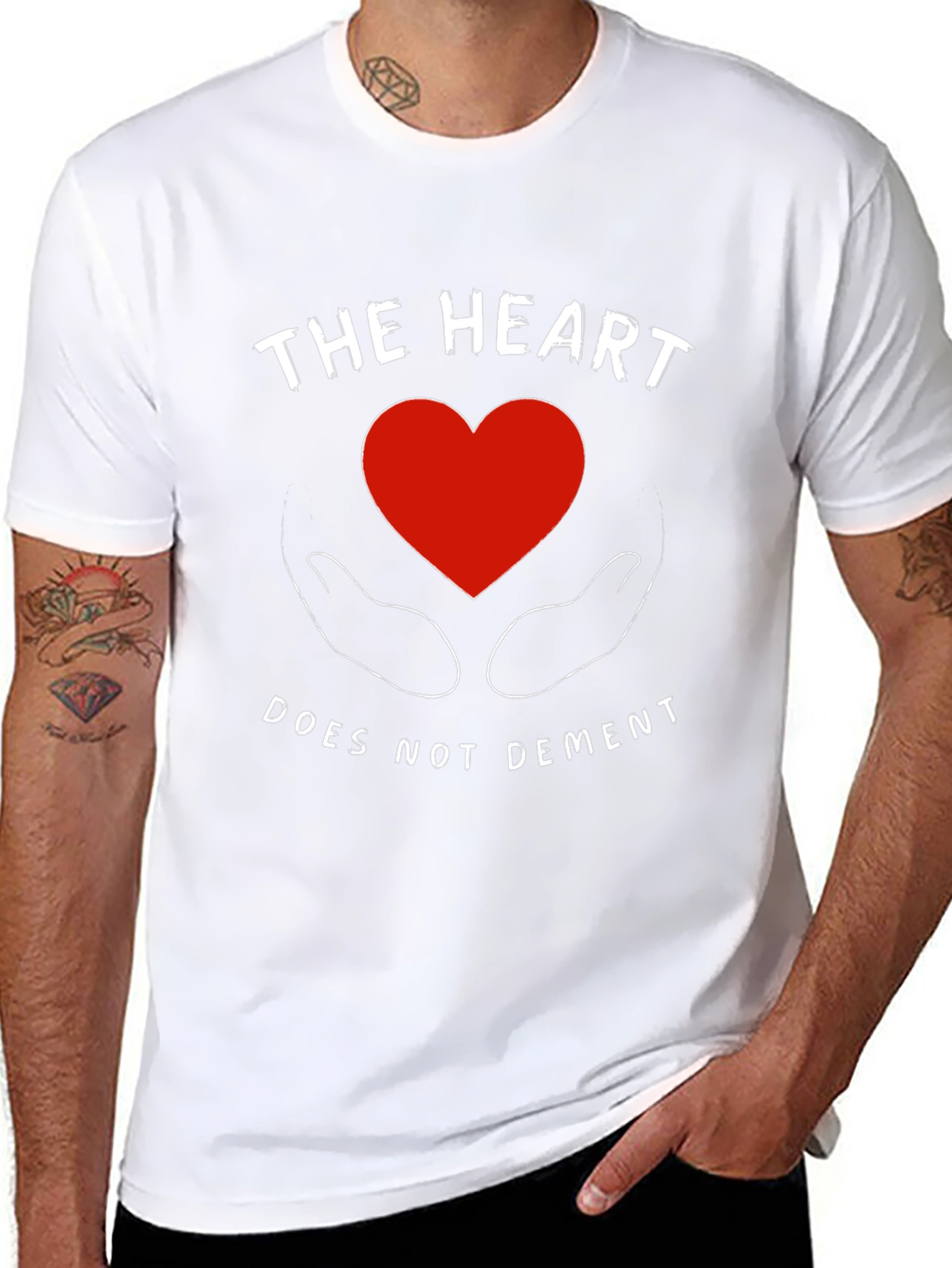 The Heart Does Not Dement Graphic T-Shirt