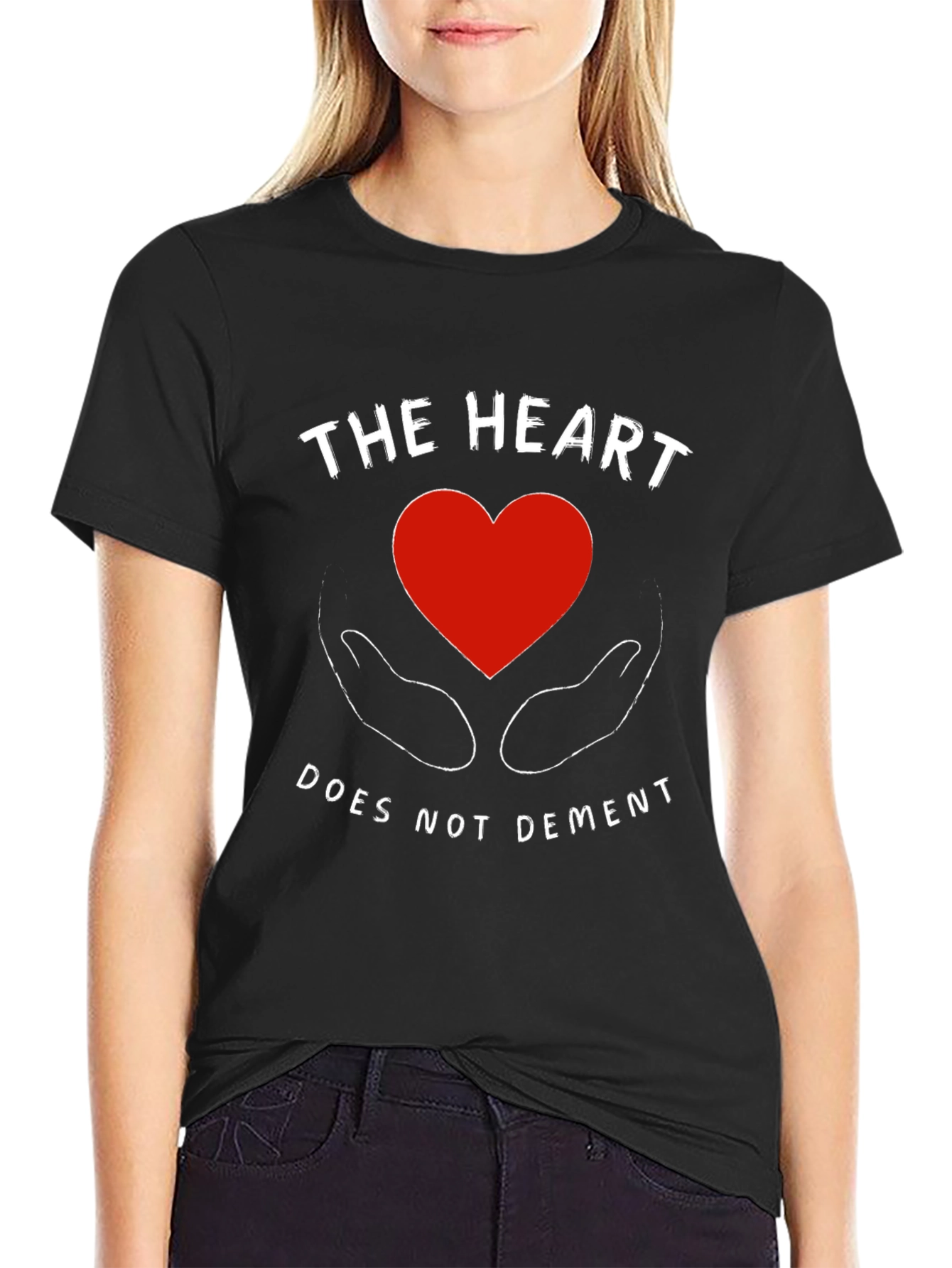 The Heart Does Not Dement Graphic T-Shirt