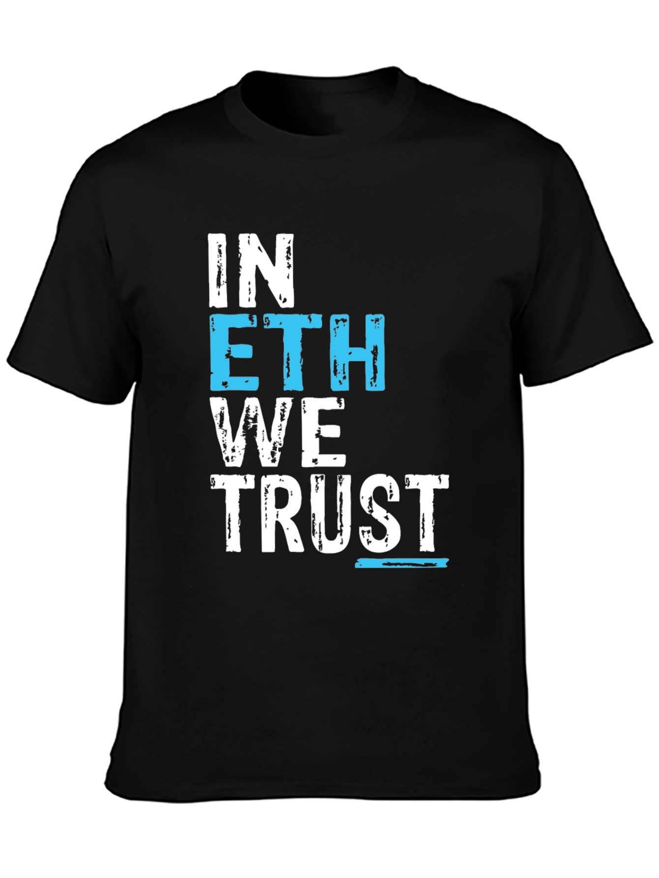 In ETH We Trust Graphic Tee - Crypto Enthusiast