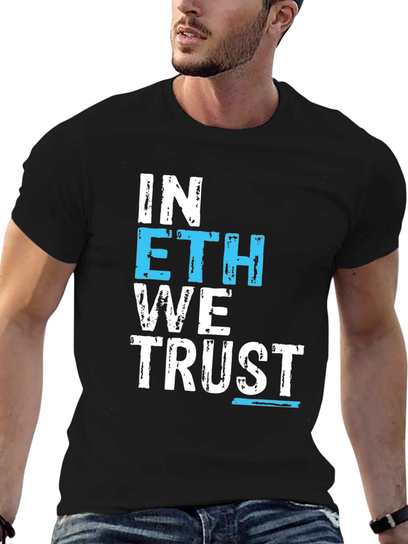 In ETH We Trust Graphic Tee - Crypto Enthusiast