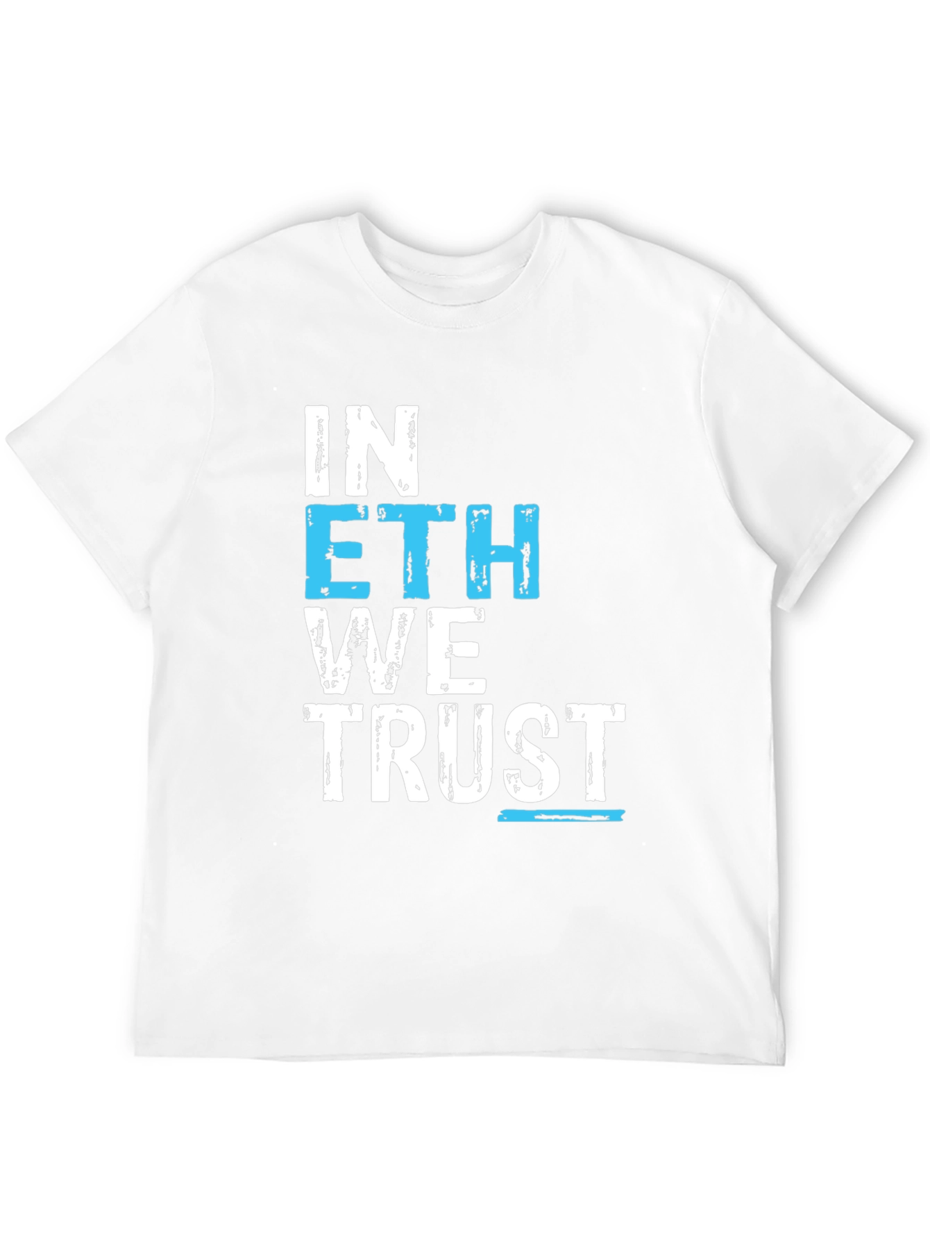 In ETH We Trust Graphic Tee - Crypto Enthusiast
