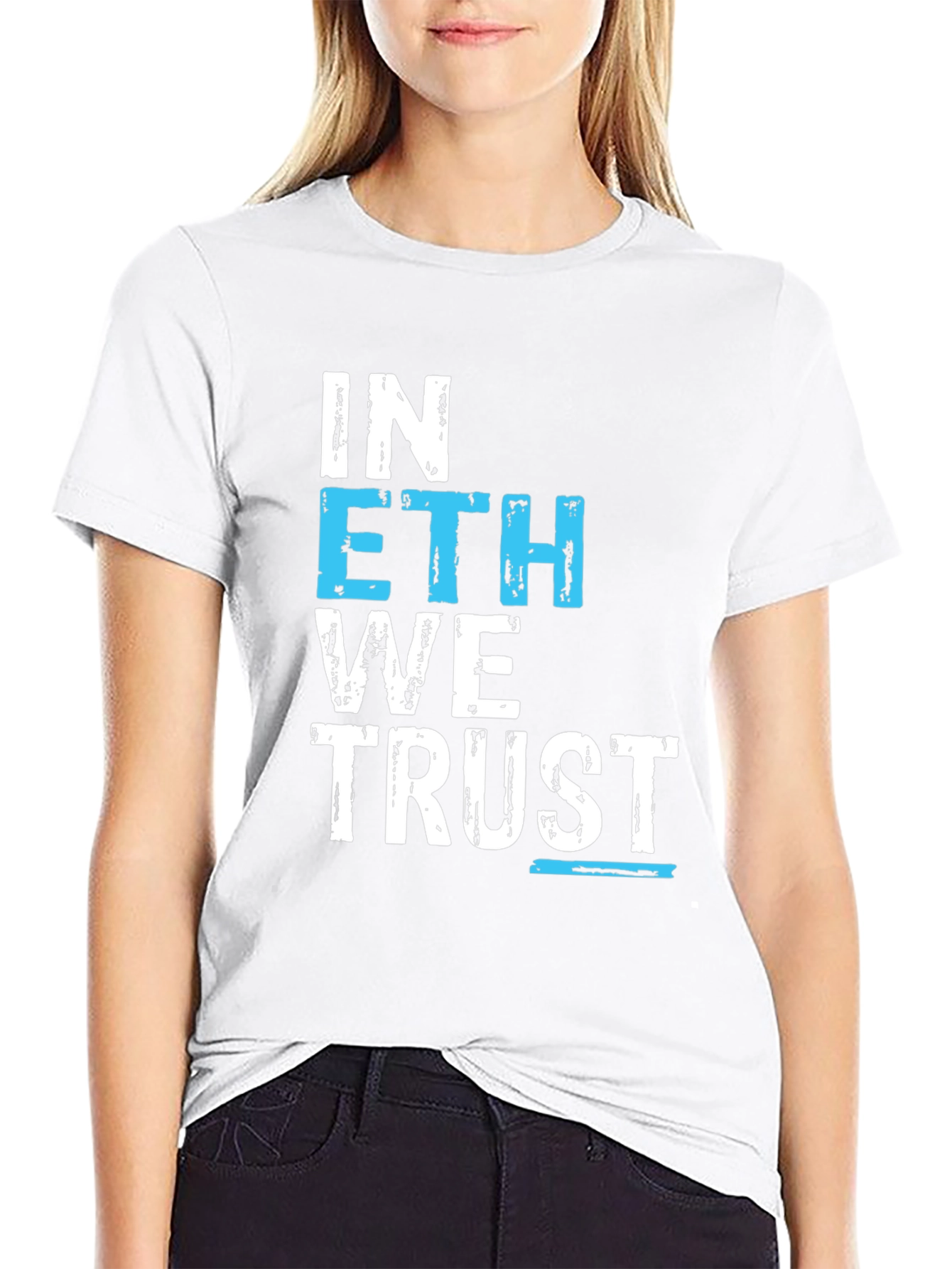 In ETH We Trust Graphic Tee - Crypto Enthusiast