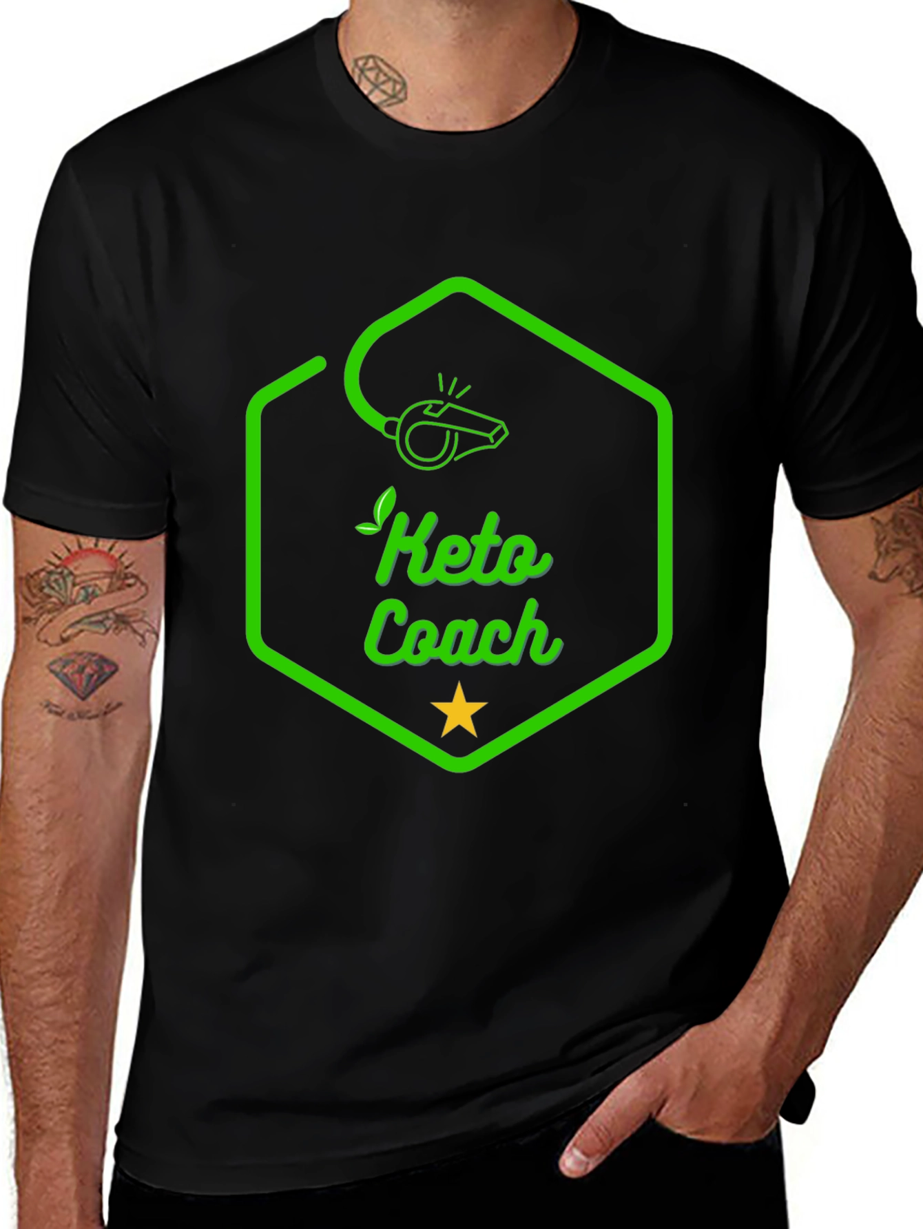 Keto Coach T-Shirt - Fitness Apparel