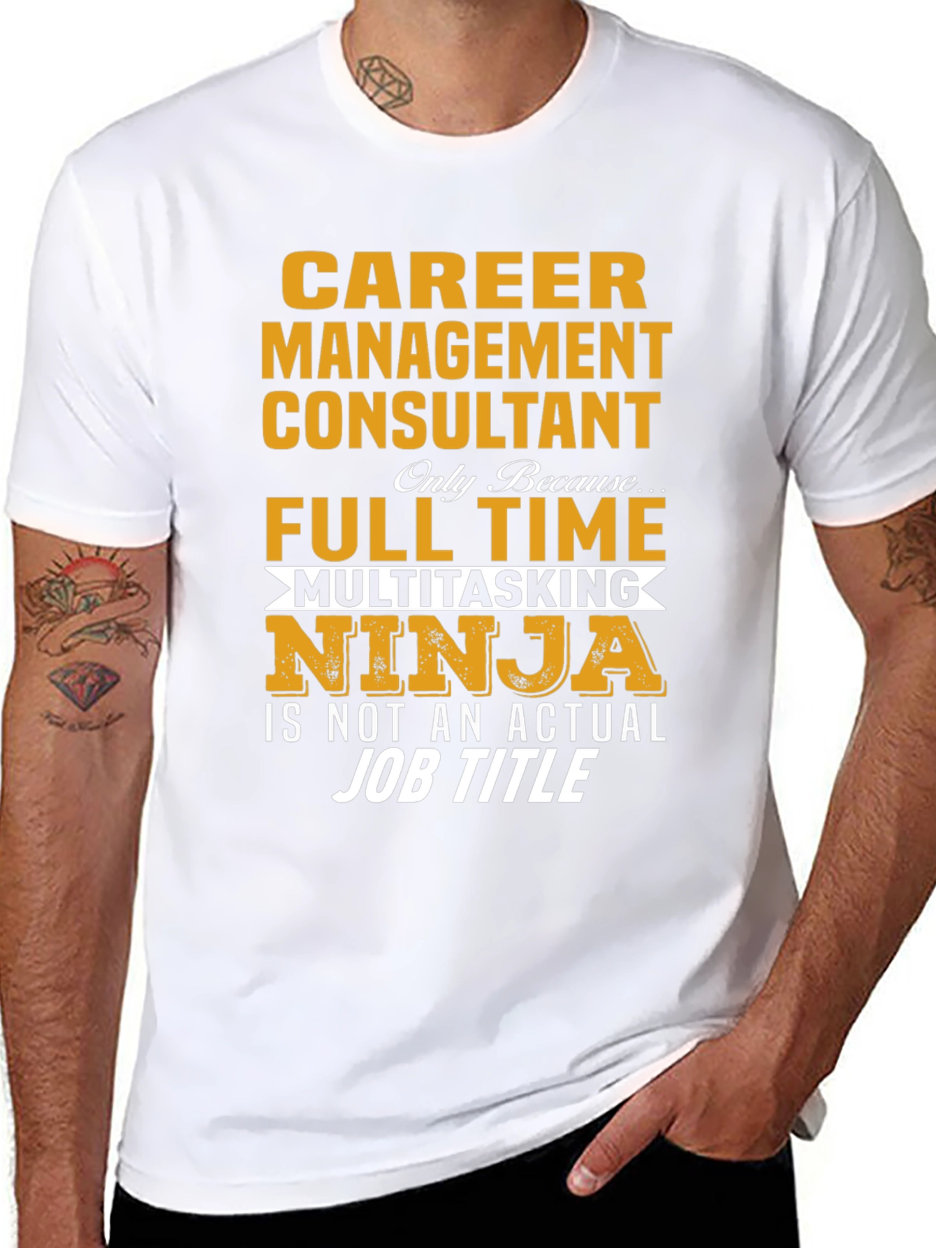 Career Management Consultant Ninja T-Shirt