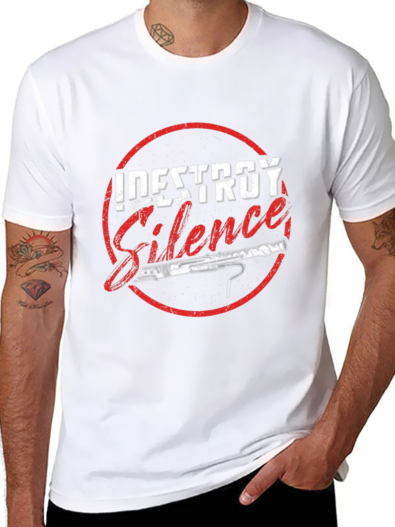 Destroy Silence Oboe T-Shirt