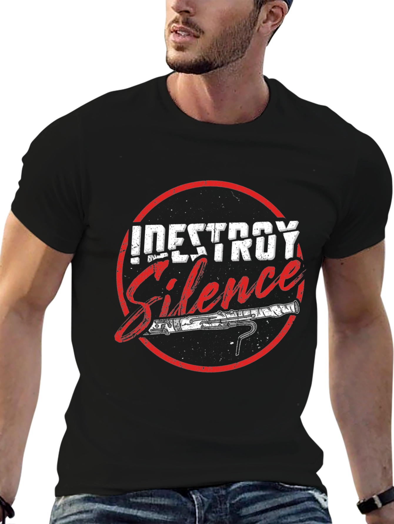 Destroy Silence Oboe T-Shirt