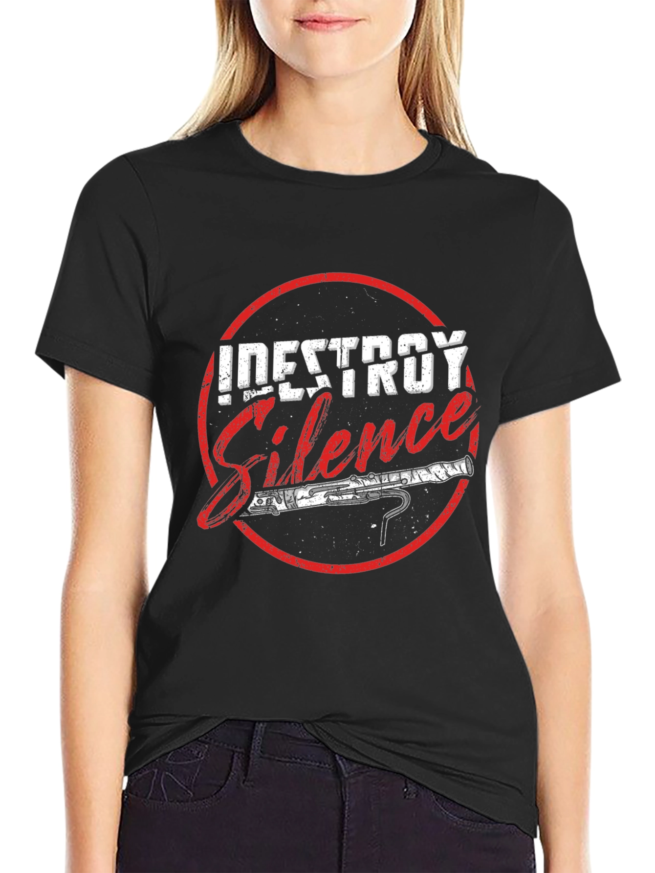 Destroy Silence Oboe T-Shirt