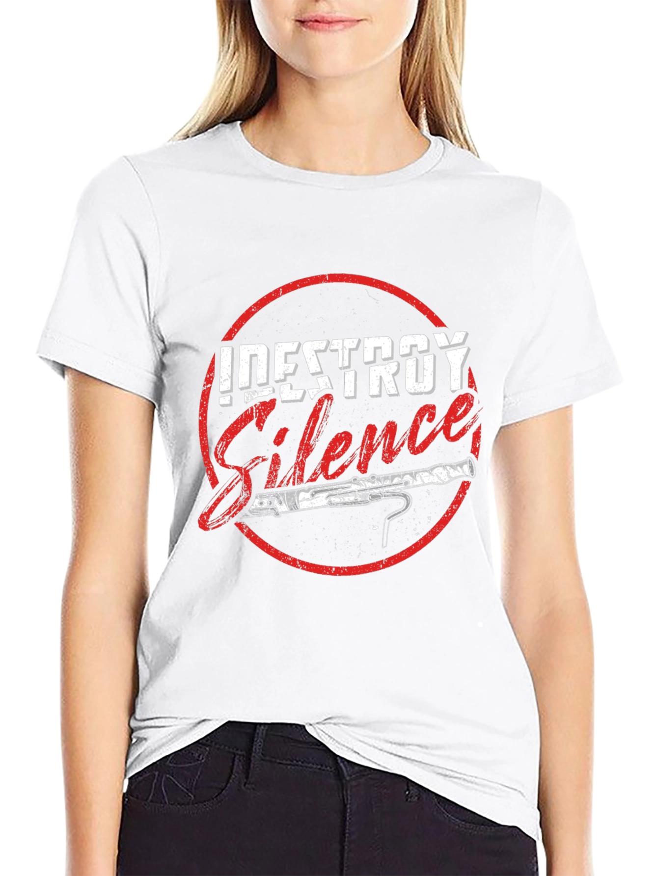Destroy Silence Oboe T-Shirt