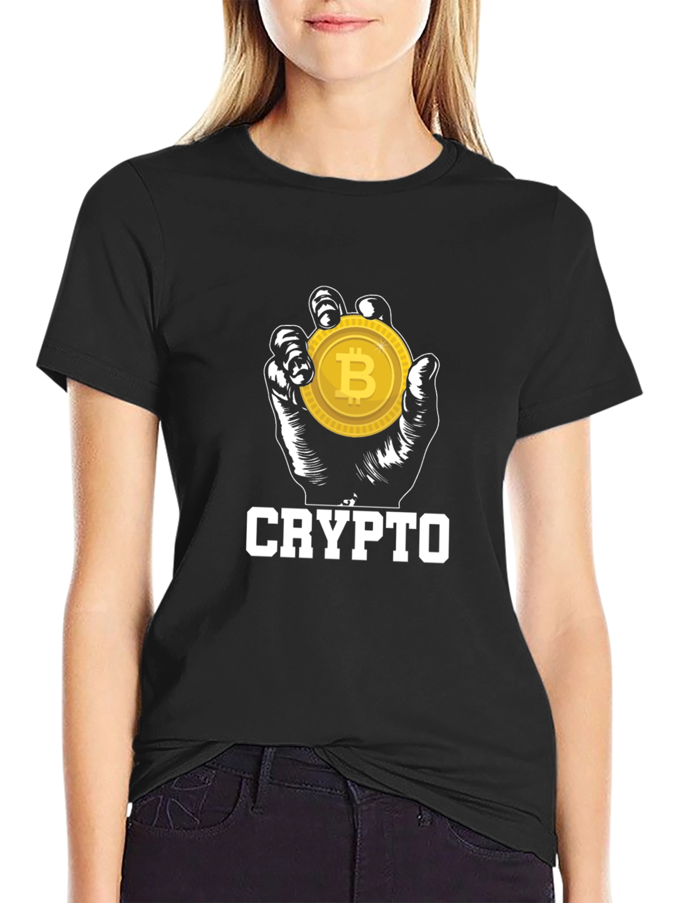Crypto Bitcoin T-Shirt