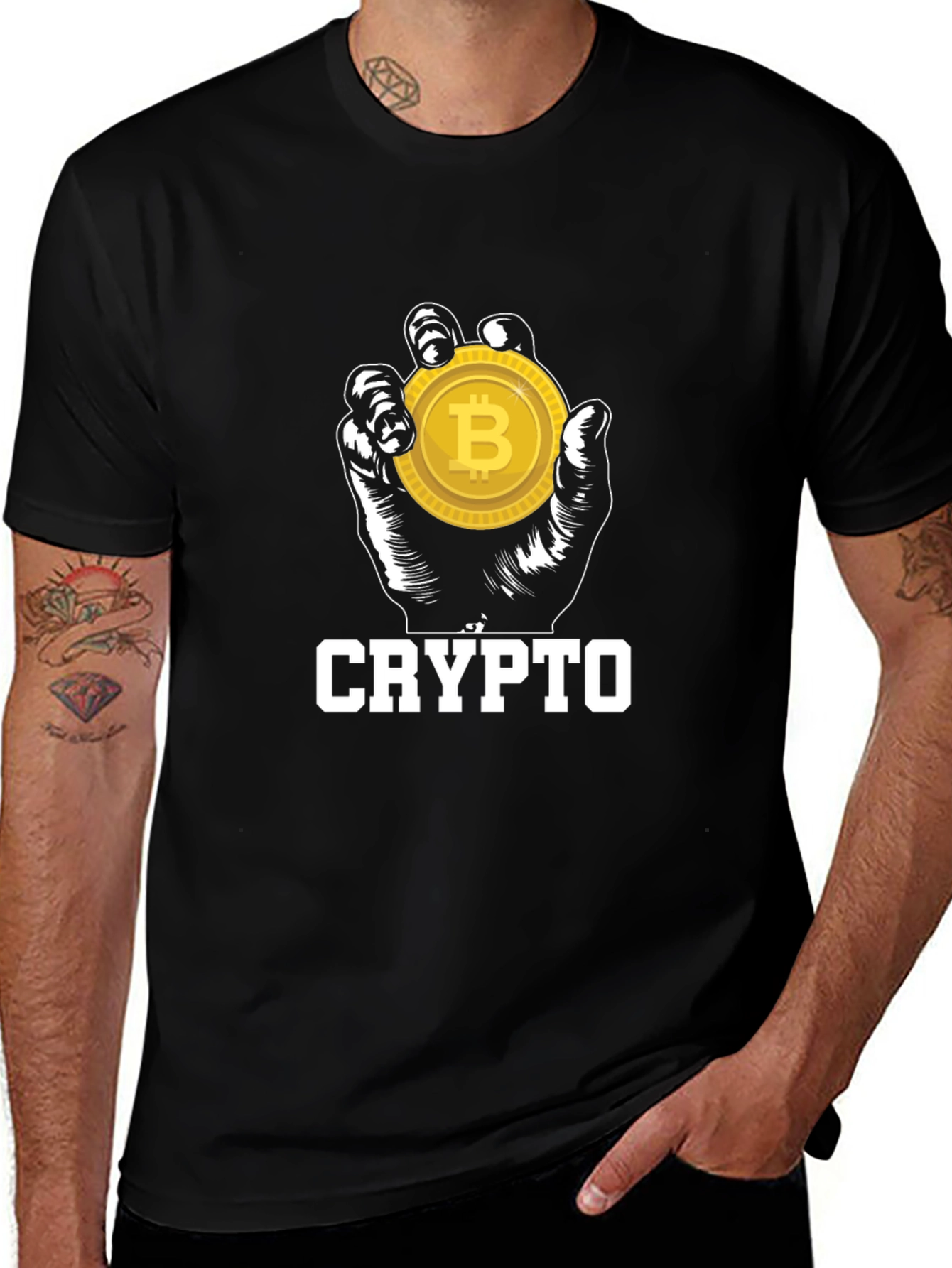 Crypto Bitcoin T-Shirt