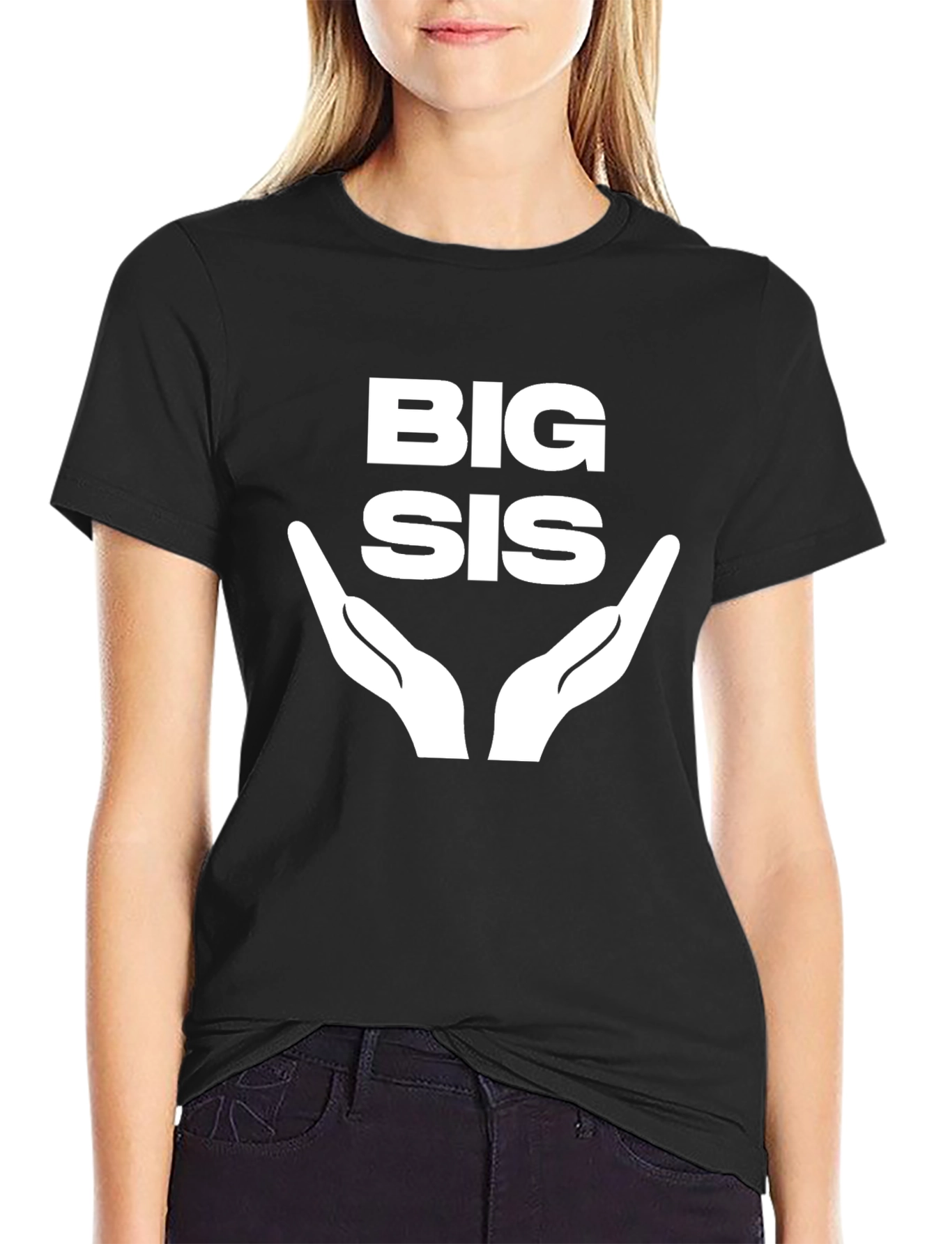 Big Sis Graphic Tee - Sister Gift