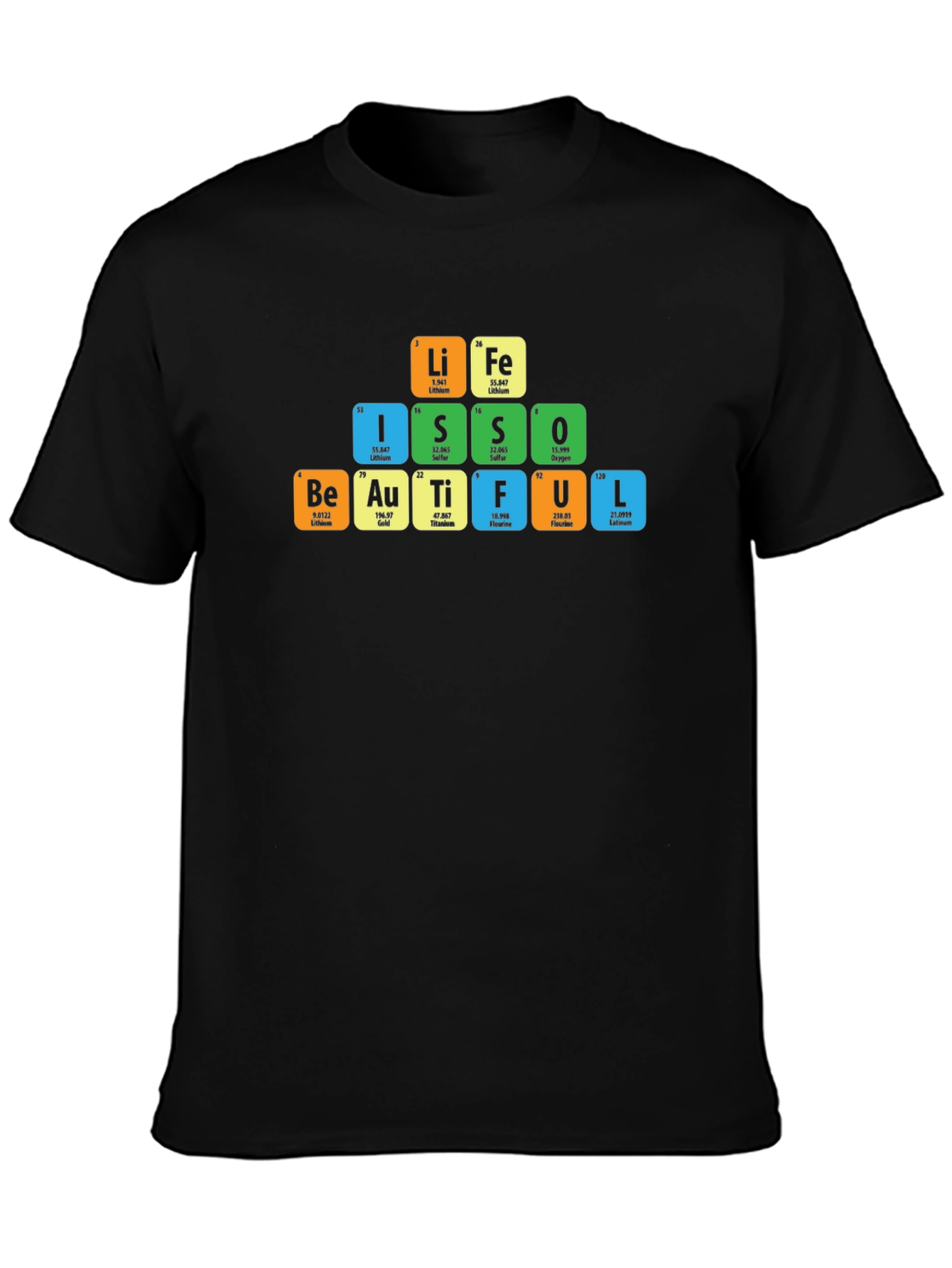 Beautiful Periodic Table T-Shirt