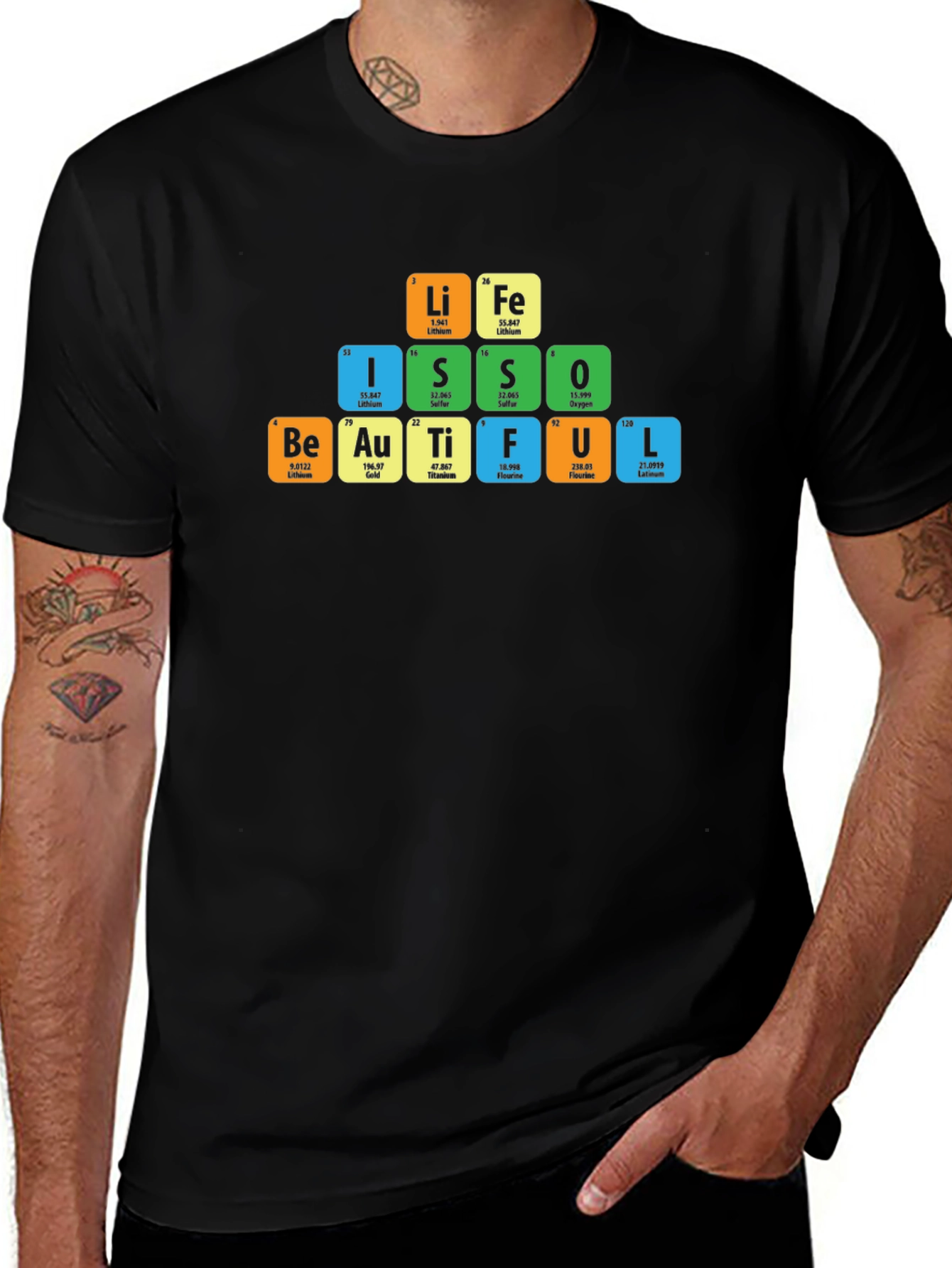 Beautiful Periodic Table T-Shirt
