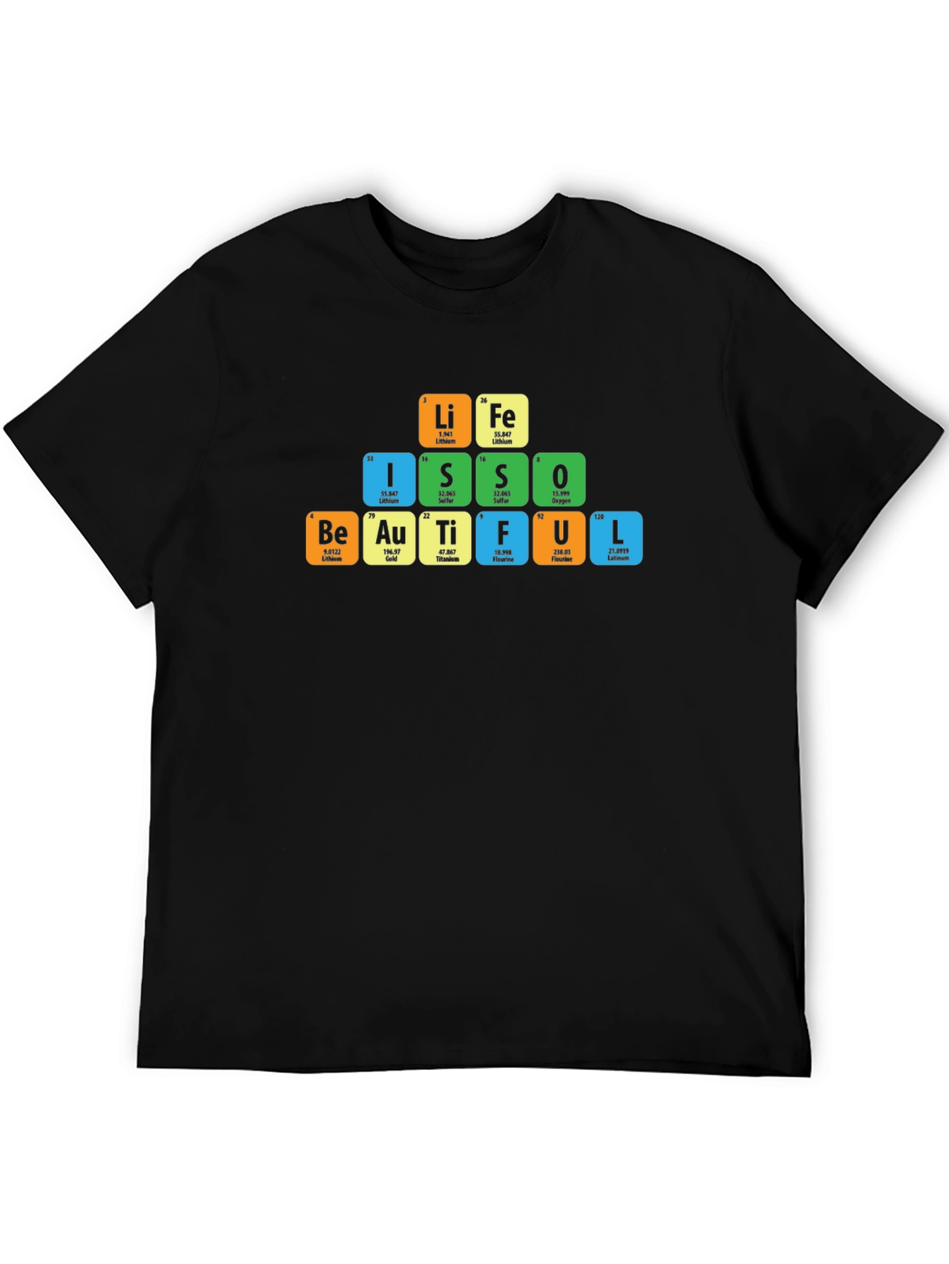 Beautiful Periodic Table T-Shirt