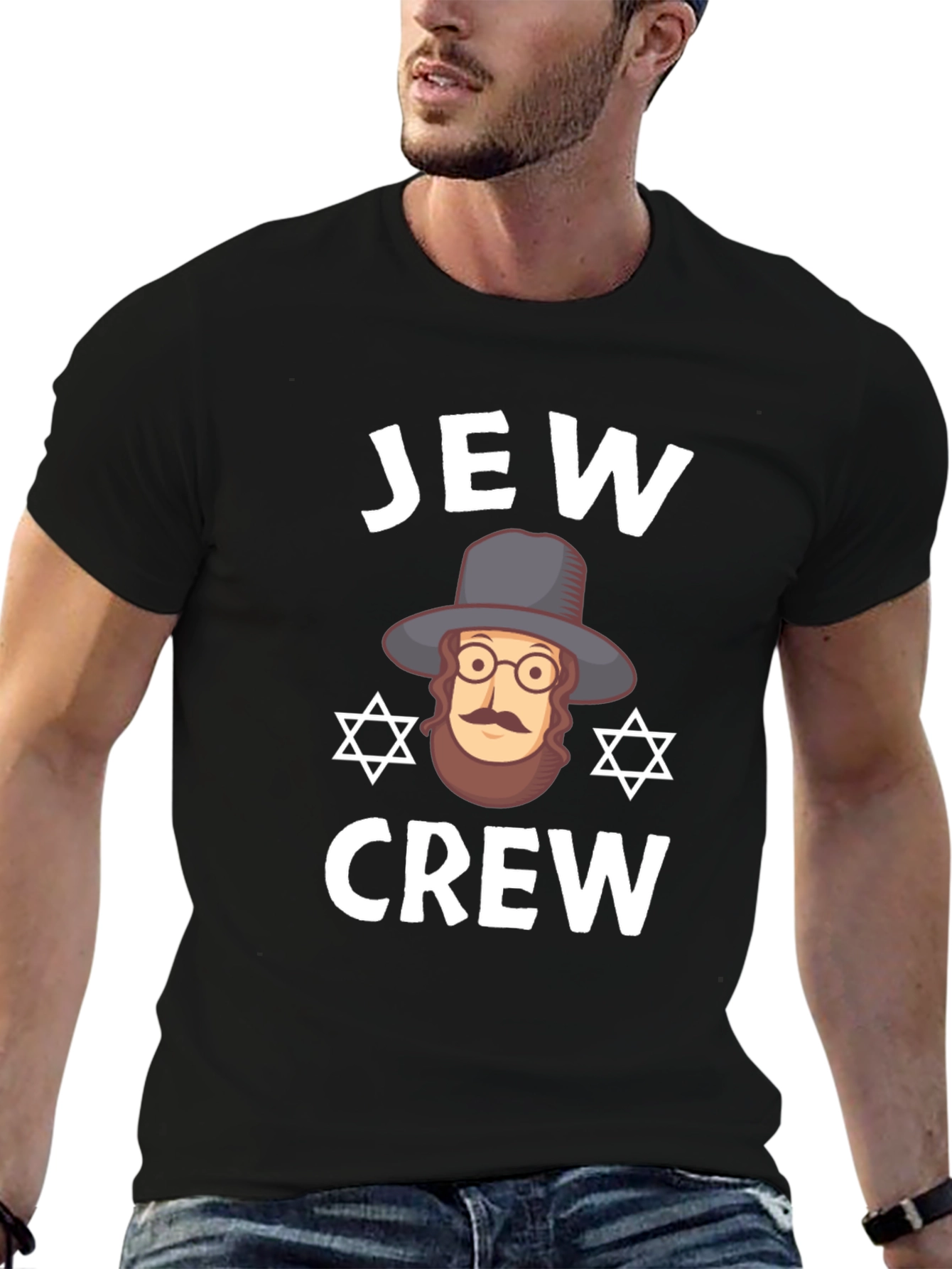 Jew Crew T-Shirt - Funny Jewish Pride Tee