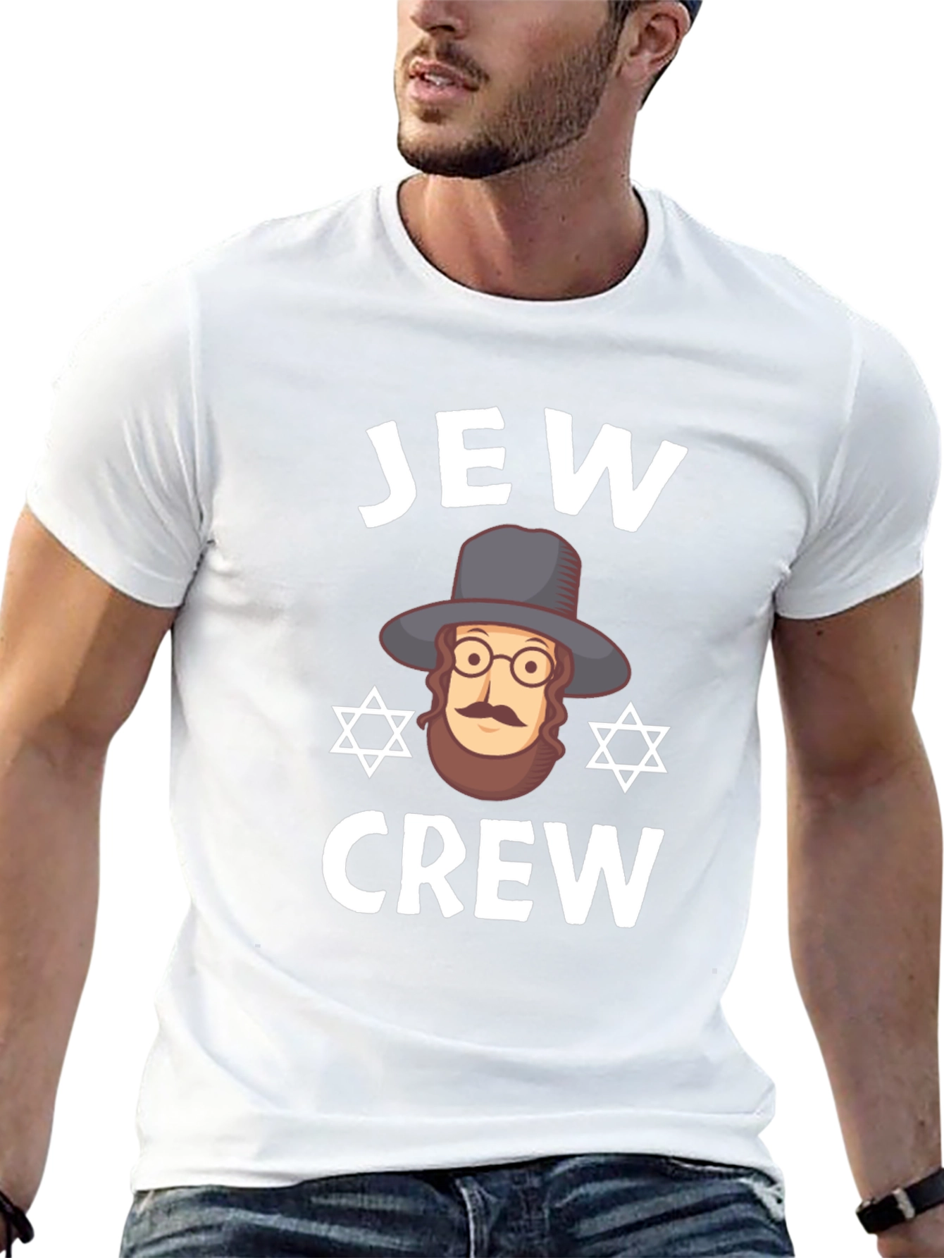 Jew Crew T-Shirt - Funny Jewish Pride Tee