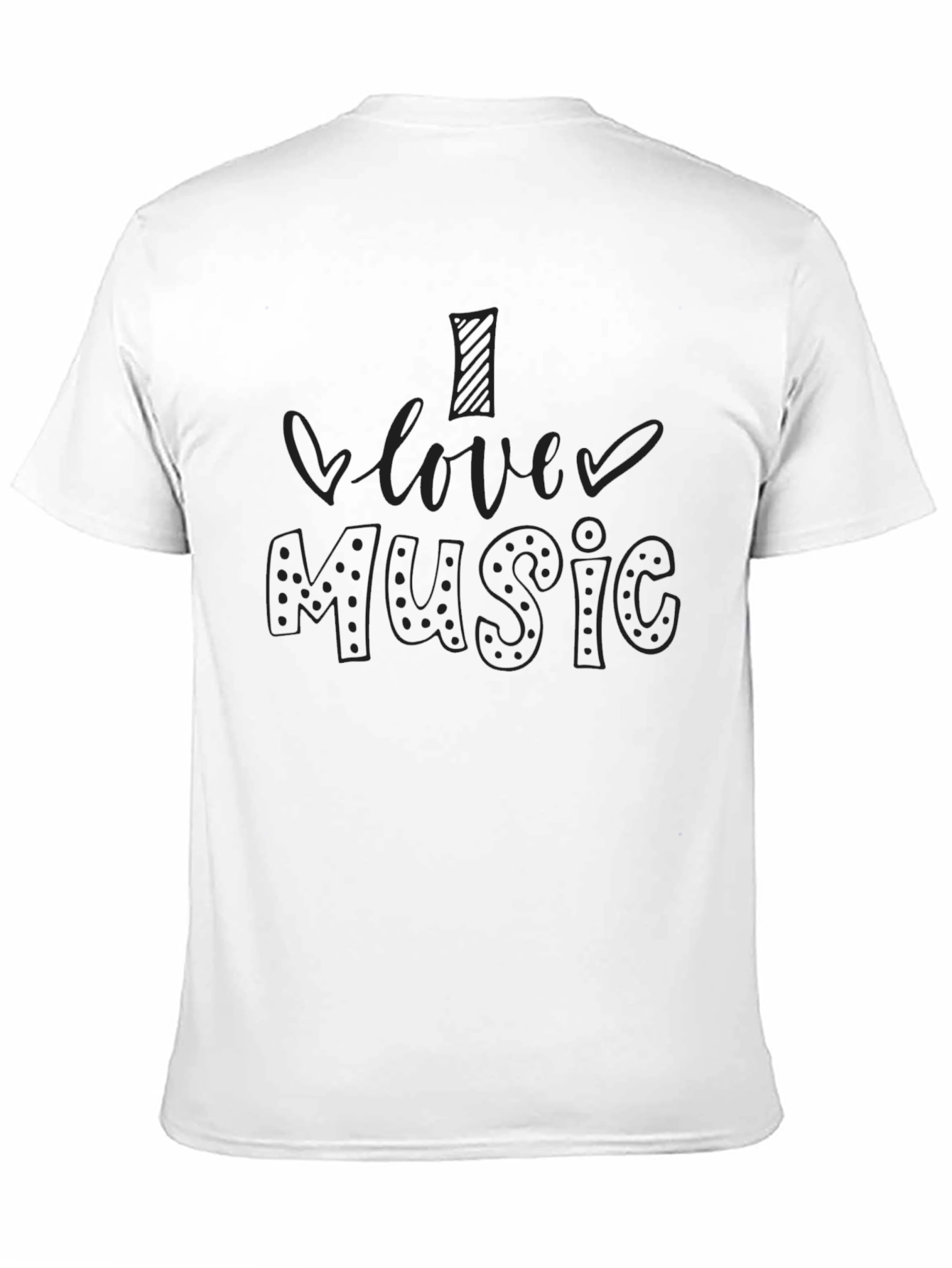 I Love Music Graphic T-Shirt
