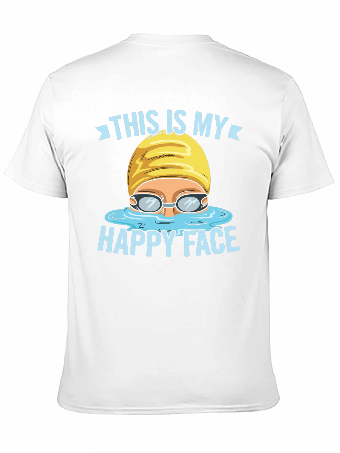 Swimmers Happy Face Graphic Tee