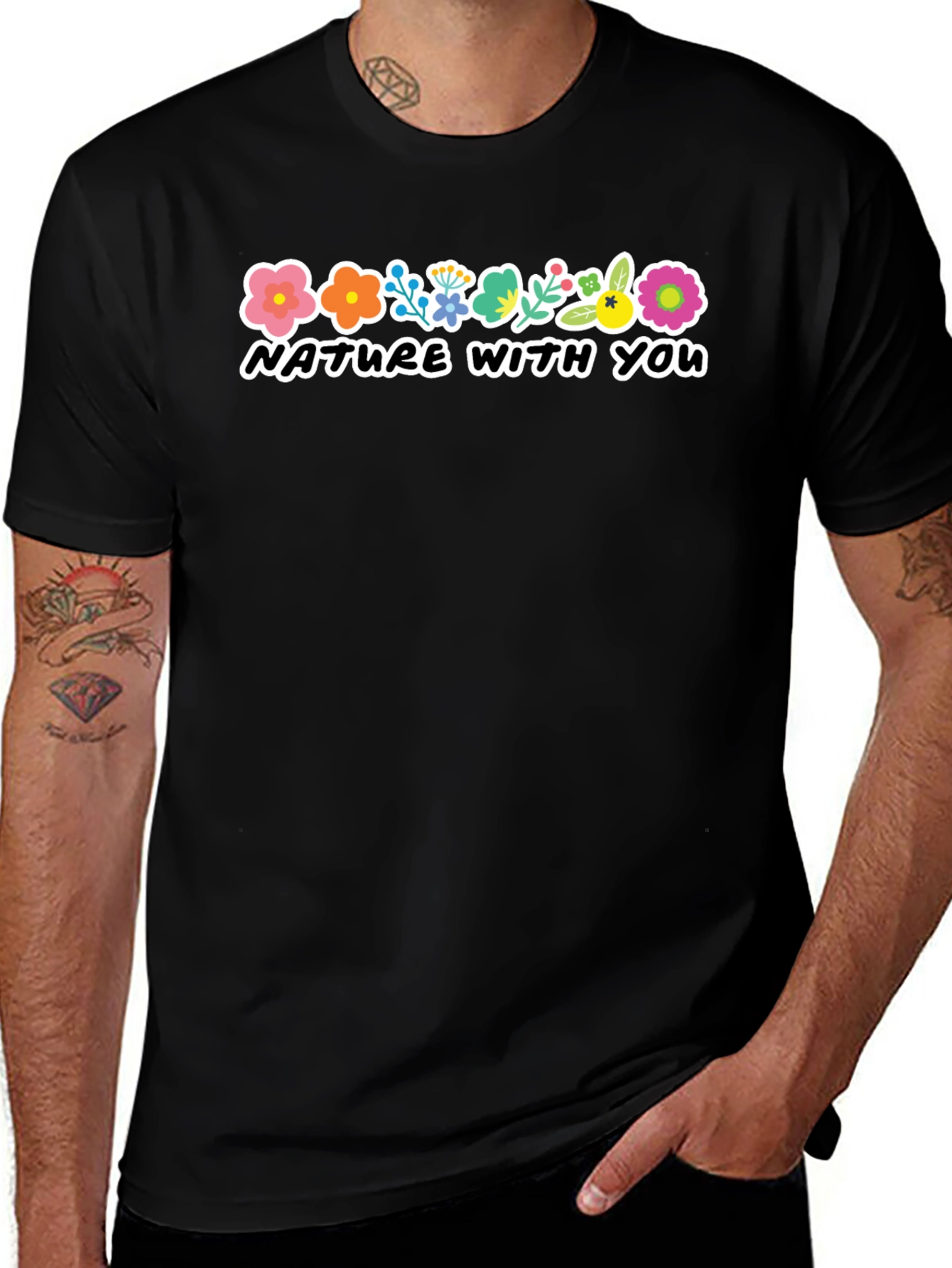 Nature With You Graphic Tee