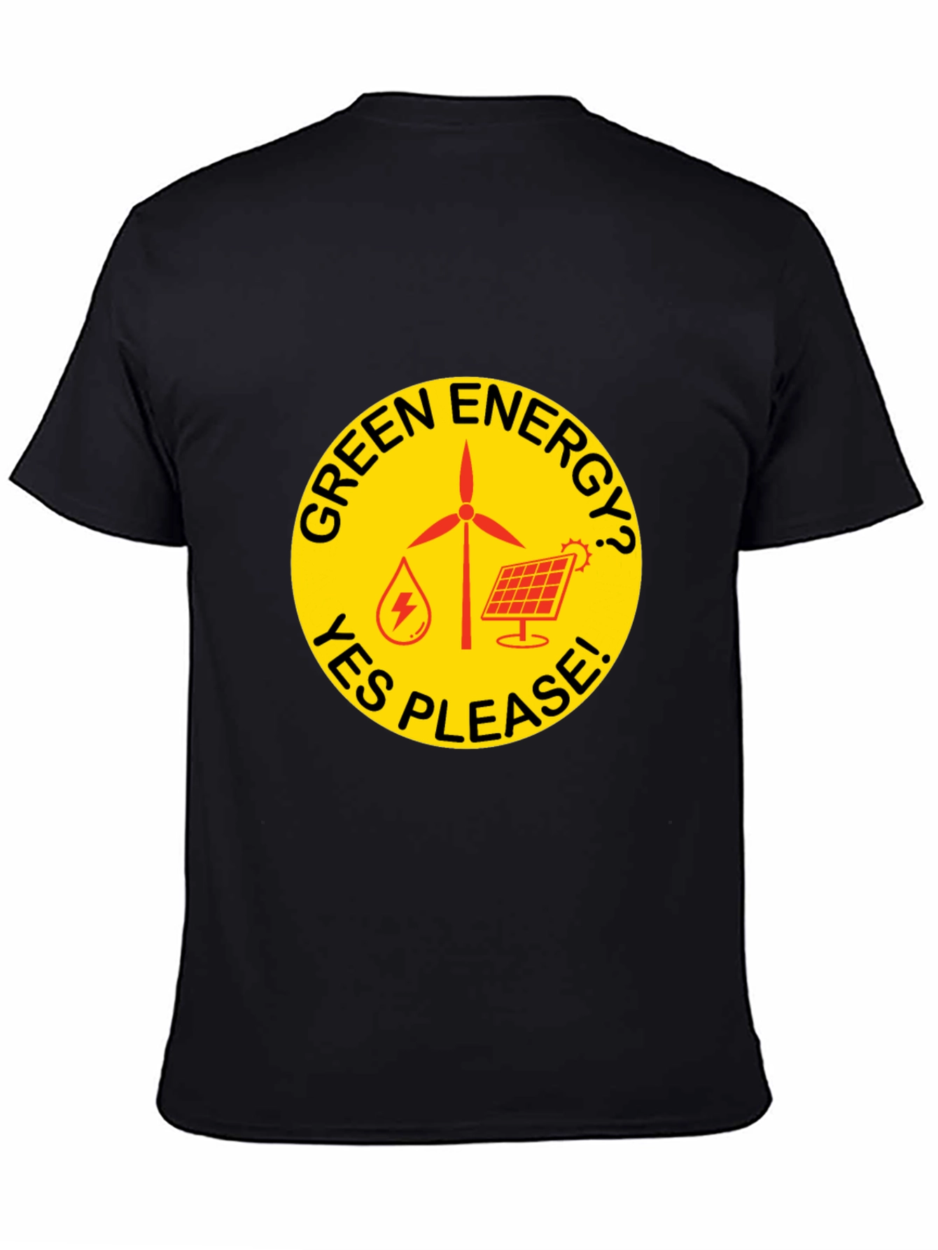 Green Energy T-Shirt - Yes Please!