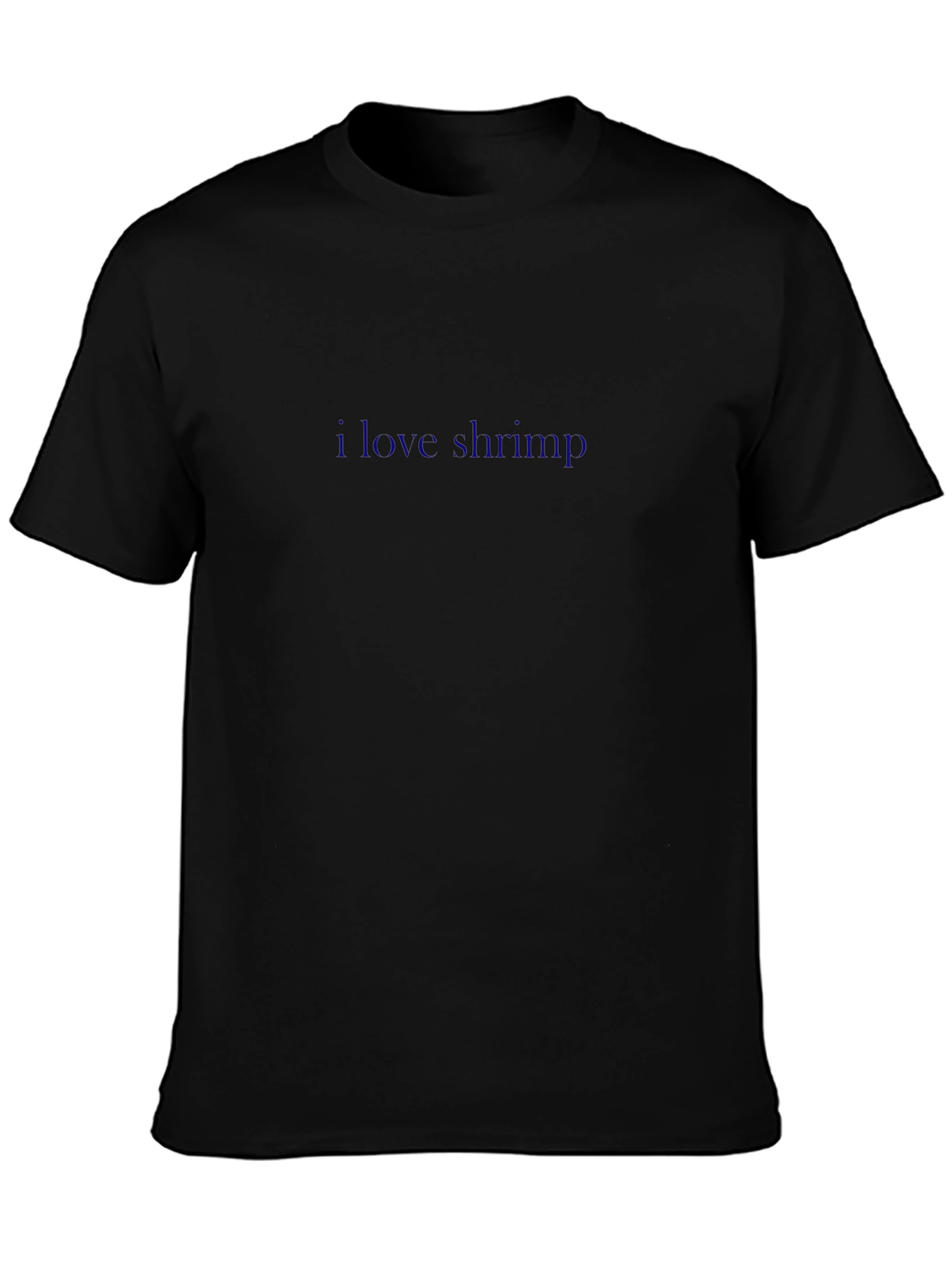 I Love Shrimp Crew Neck T-Shirt - Classic Fit