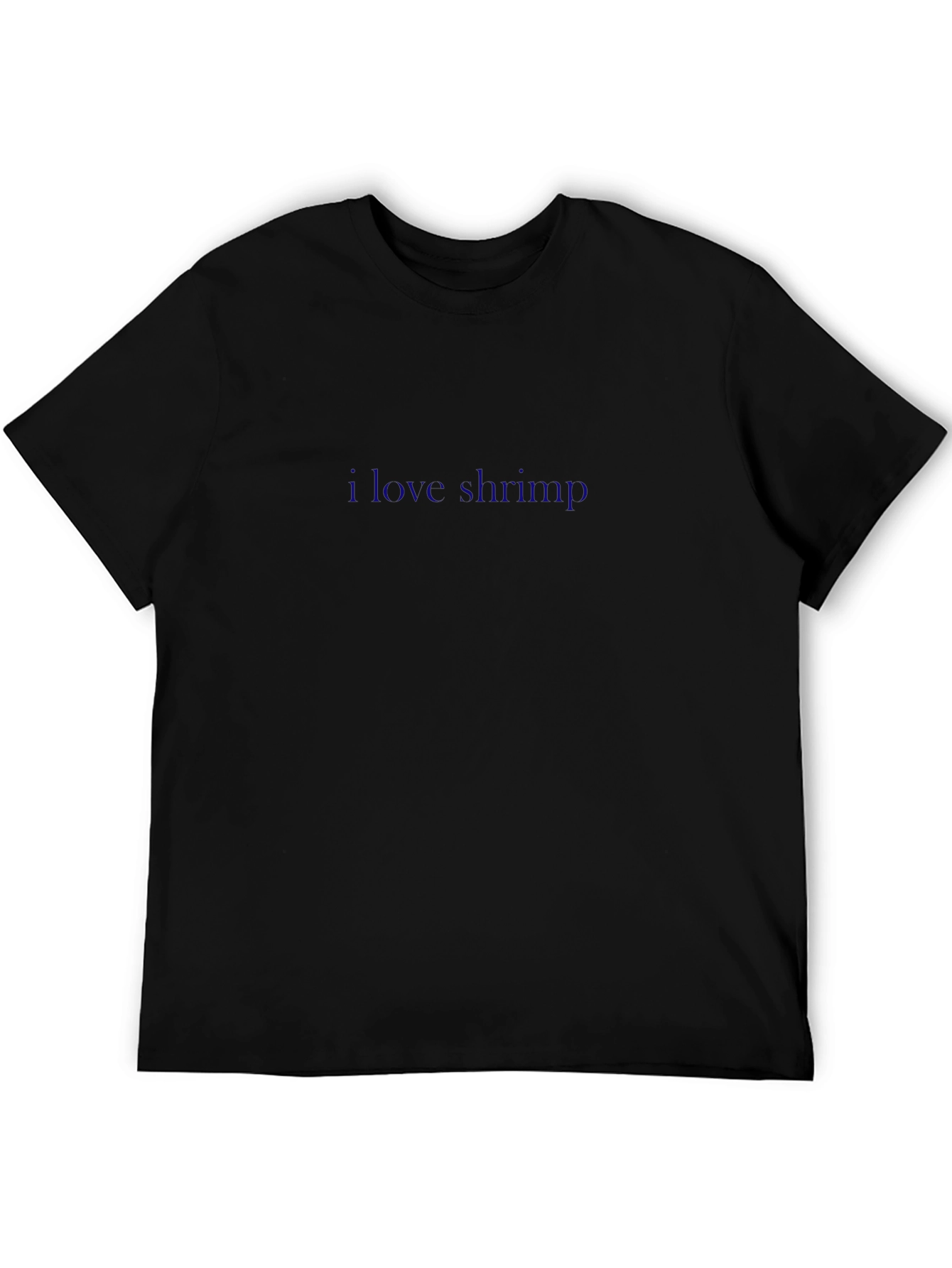 I Love Shrimp Crew Neck T-Shirt - Classic Fit